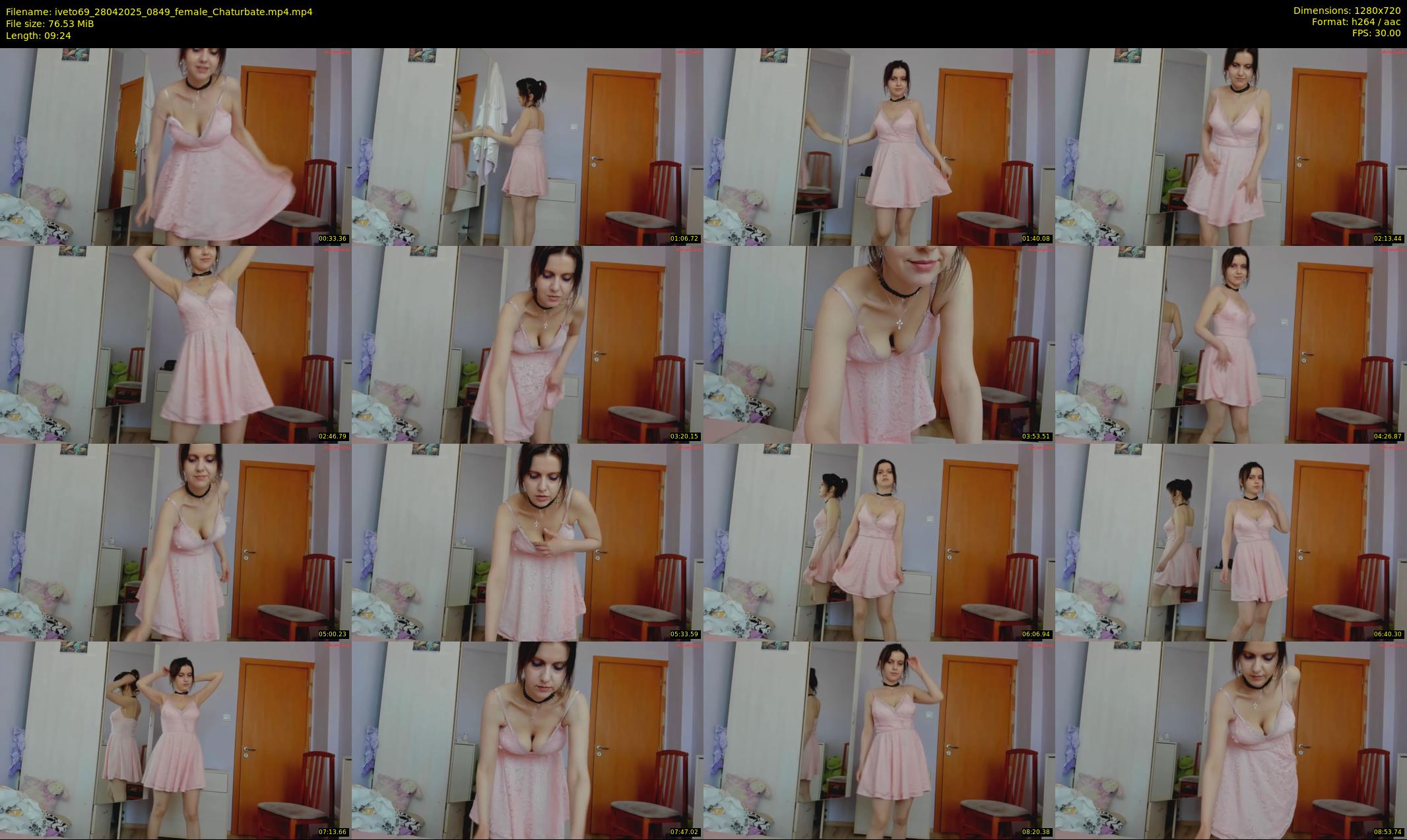 iveto69 — 10 minute Chaturbate female cam show recording, 720p, Apr 28, 2025