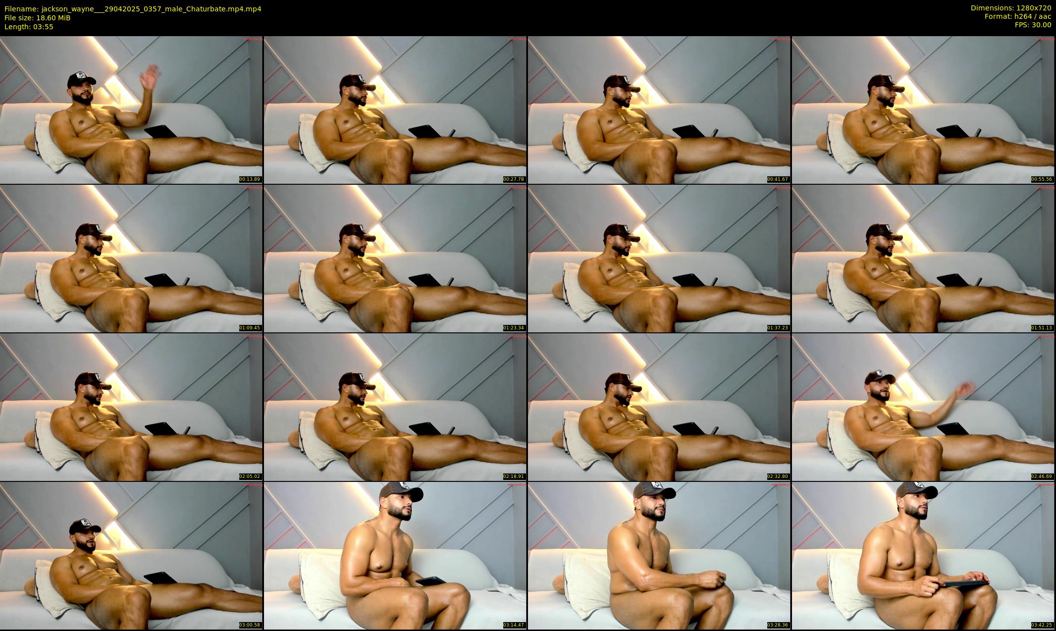 jackson_wayne__ — 4 minute Chaturbate male cam show recording, 720p, Apr 29, 2025