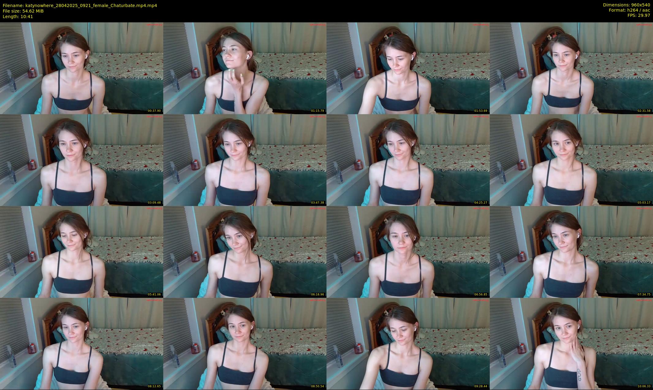 katynowhere — 11 minute Chaturbate female cam show recording, 480p, Apr 28, 2025