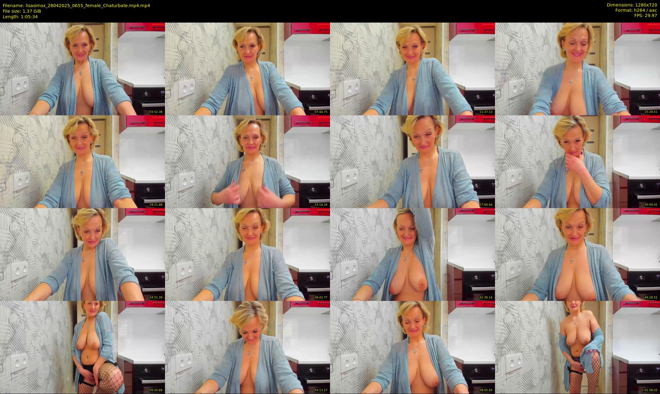 lisasimsx — 66 minute Chaturbate female cam show recording, 720p, Apr 28, 2025