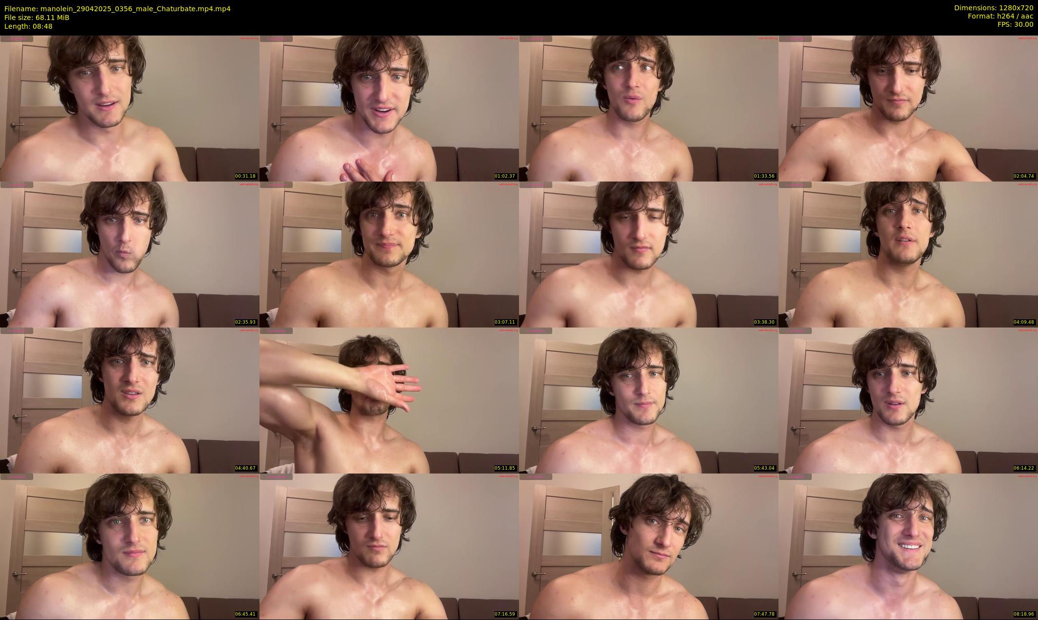 manolein — 9 minute Chaturbate male cam show recording, 720p, Apr 29, 2025