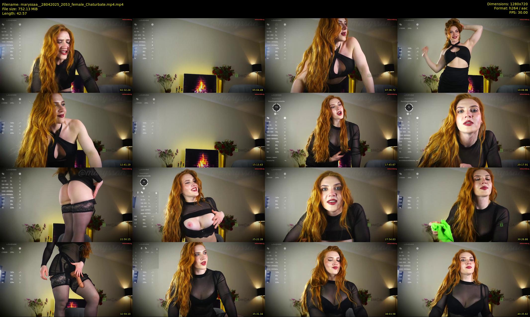 maryssaa_ — 43 minute Chaturbate female cam show recording, 720p, Apr 28, 2025
