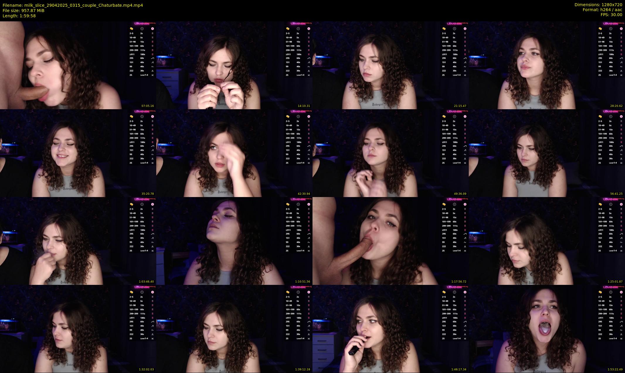 milk_slice — 120 minute Chaturbate couple cam show recording, 720p, Apr 29, 2025