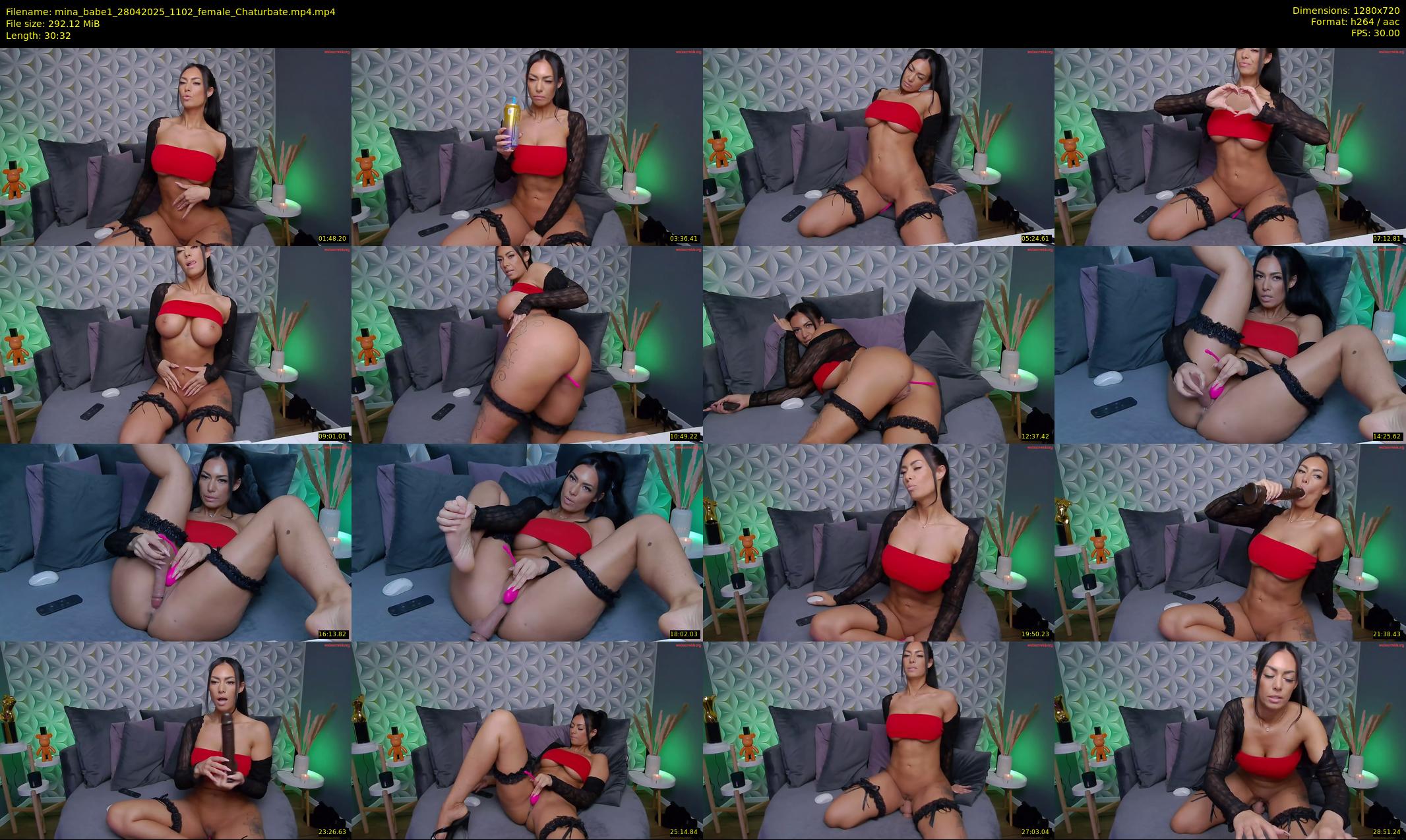 mina_babe1 — 31 minute Chaturbate female cam show recording, 720p, Apr 28, 2025