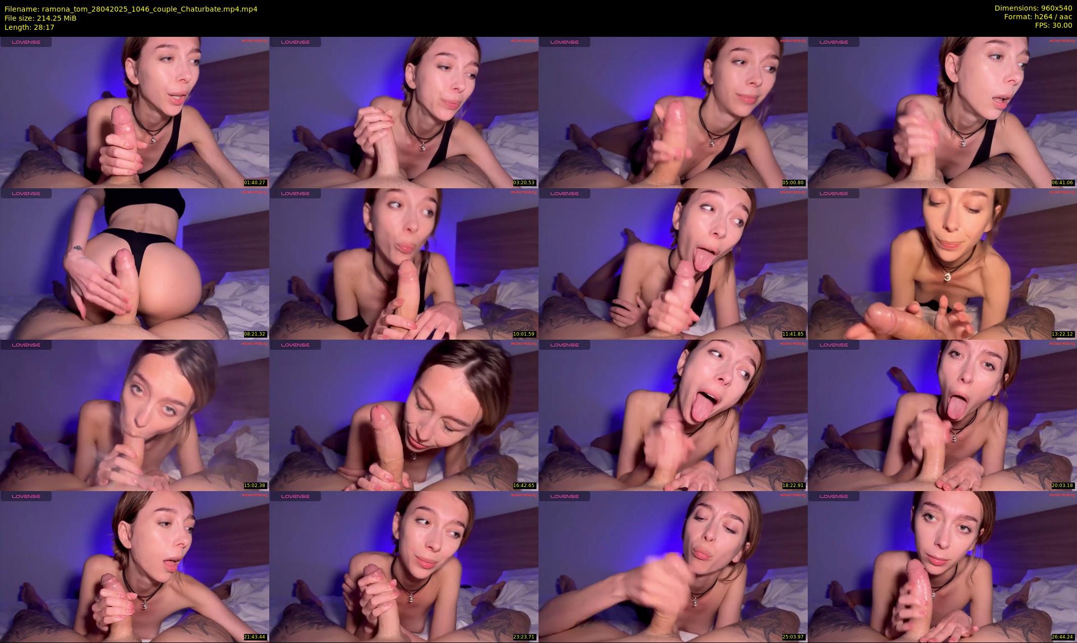 ramona_tom — 29 minute Chaturbate couple cam show recording, 480p, Apr 28, 2025