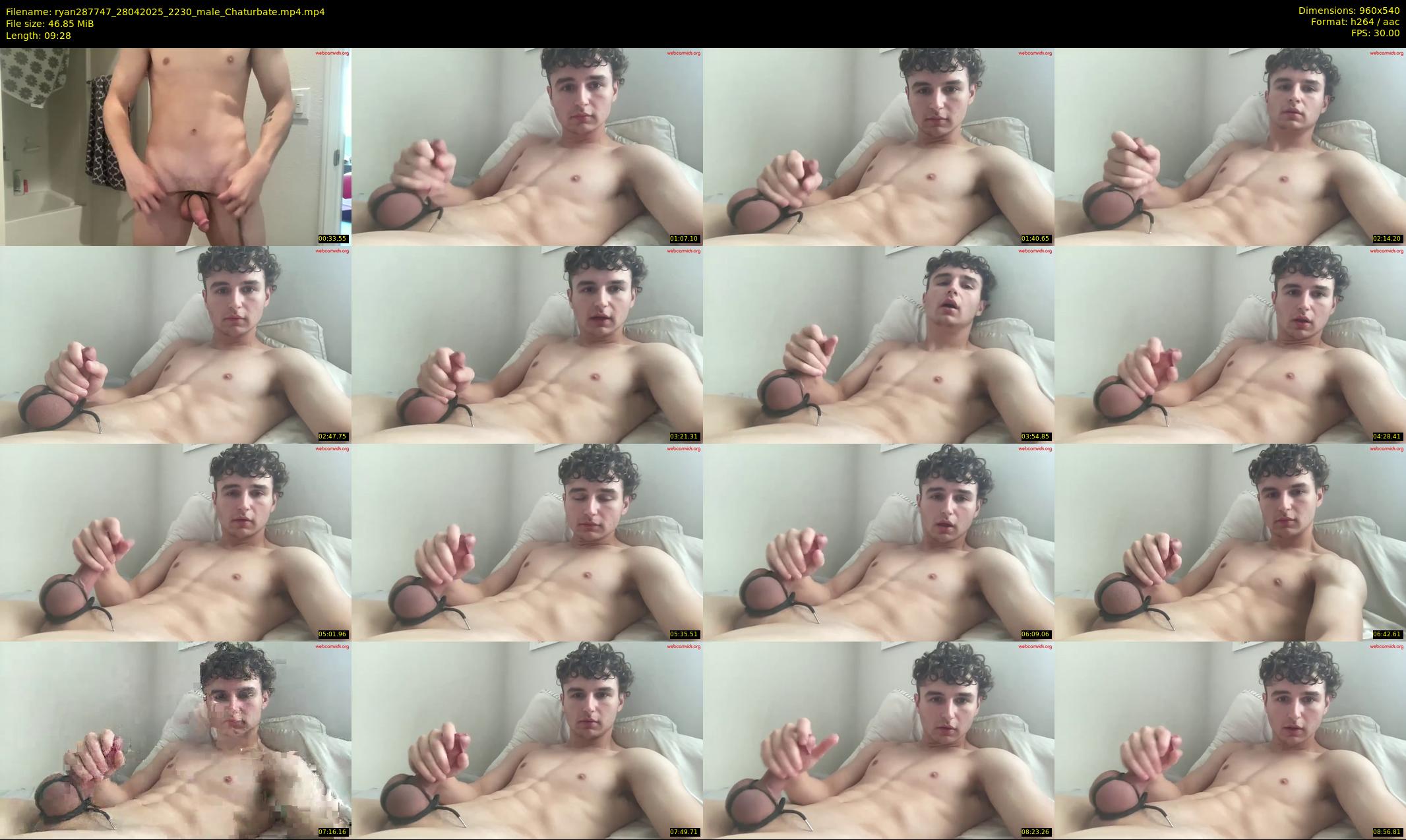 ryan287747 — 10 minute Chaturbate male cam show recording, 480p, Apr 28, 2025