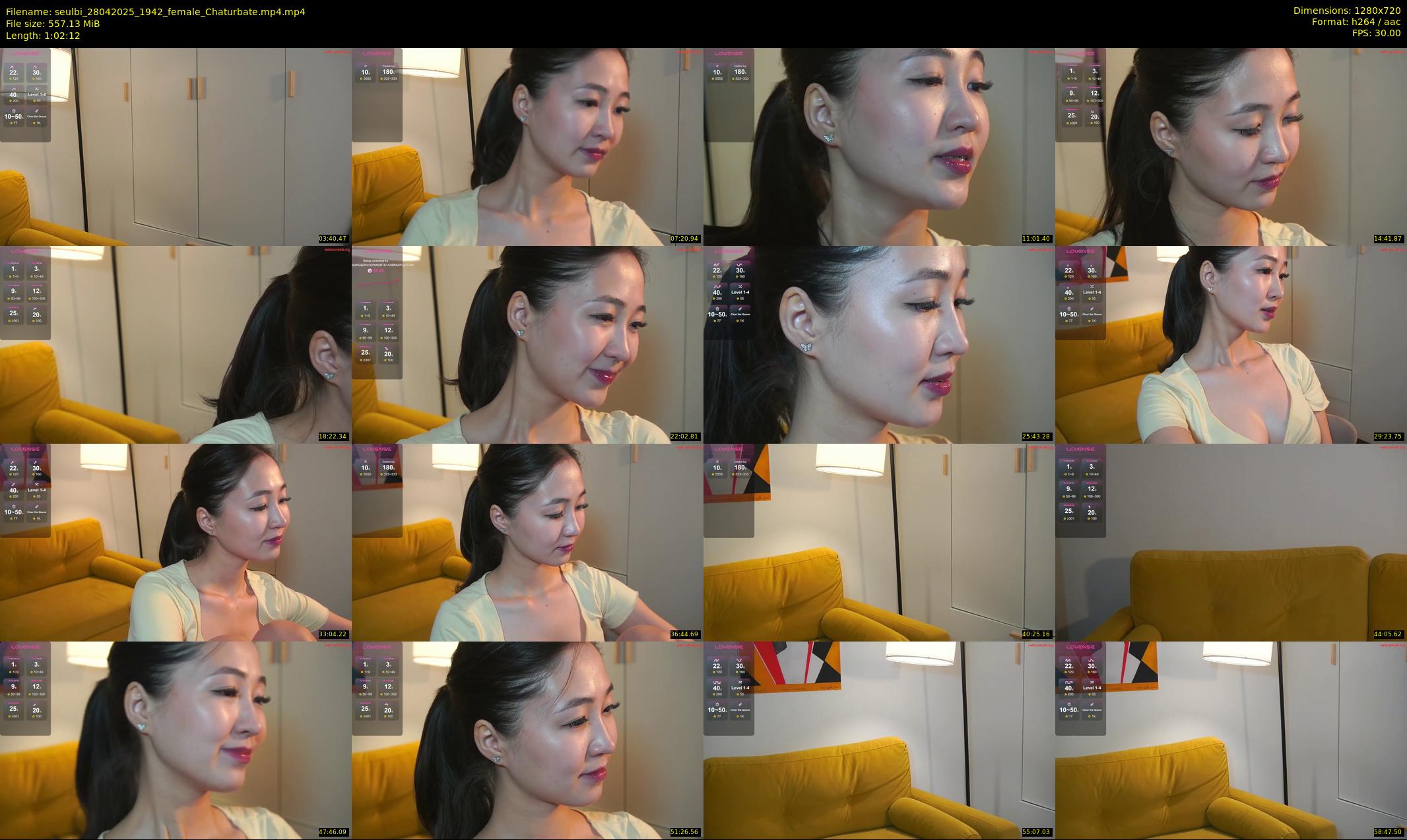 seulbi — 63 minute Chaturbate female cam show recording, 720p, Apr 28, 2025