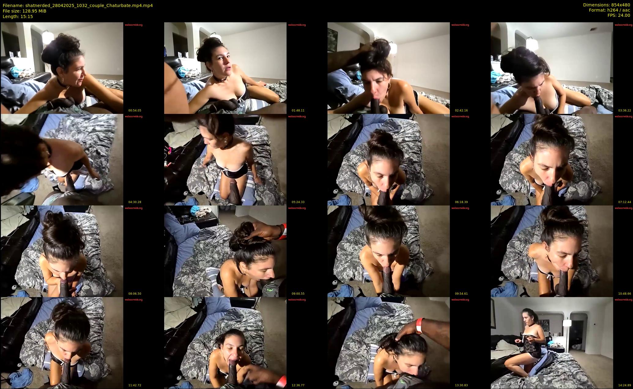shatnerded — 16 minute Chaturbate couple cam show recording, 480p, Apr 28, 2025