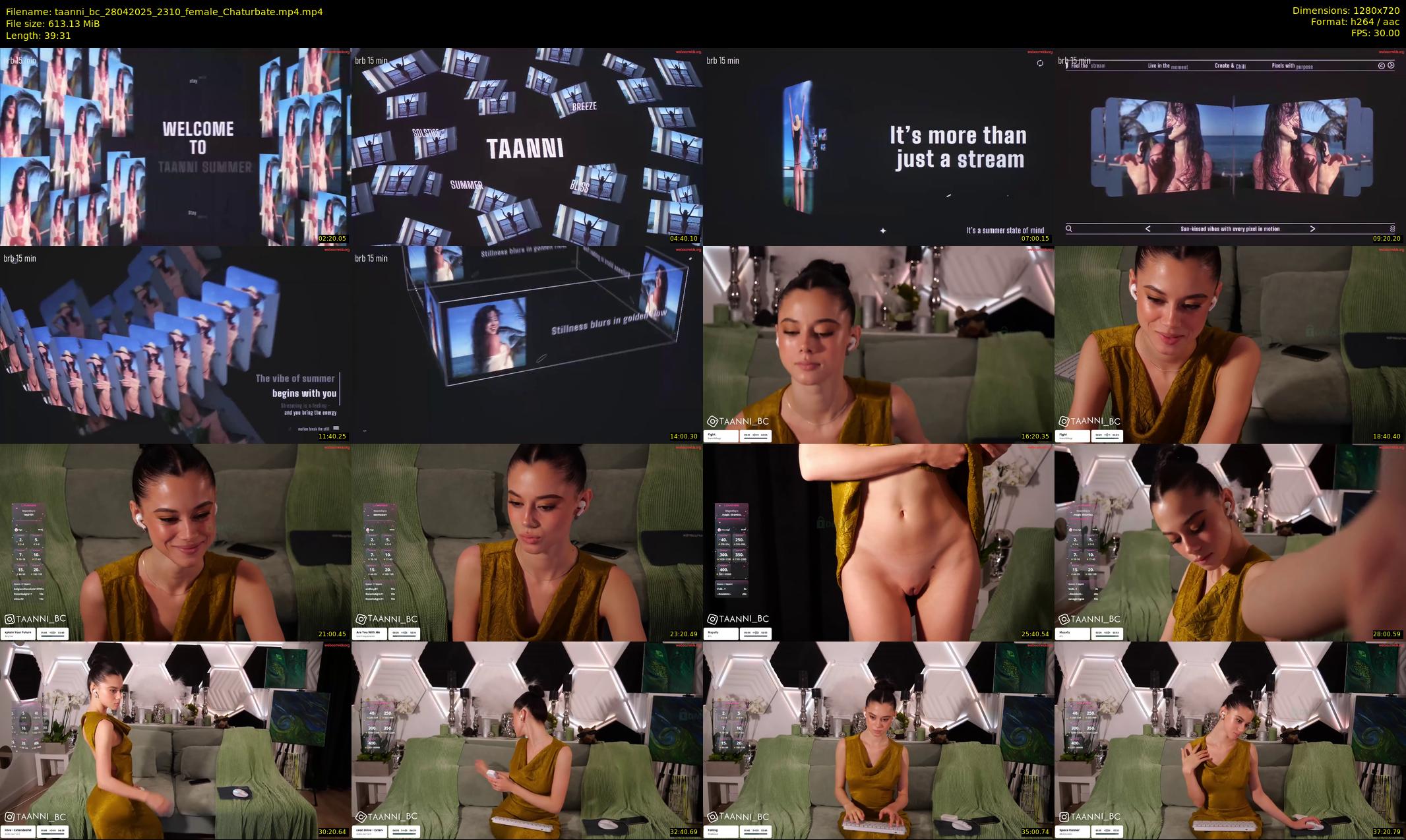 taanni_bc — 40 minute Chaturbate female cam show recording, 720p, Apr 28, 2025