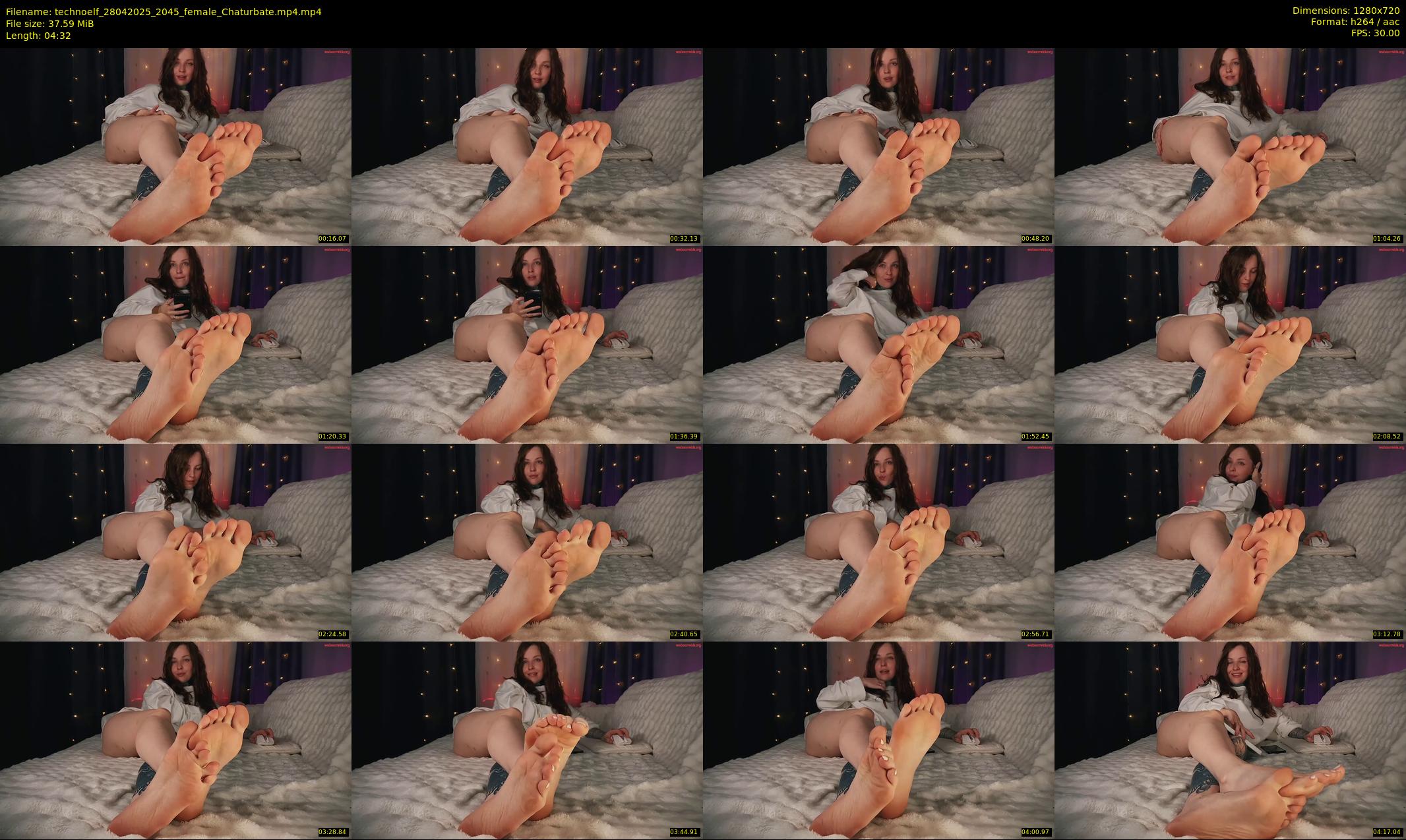 technoelf — 5 minute Chaturbate female cam show recording, 720p, Apr 28, 2025