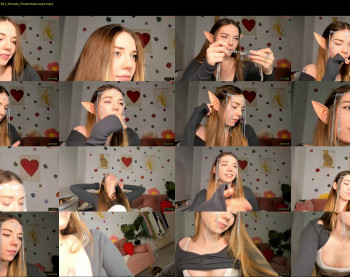 thisisamelia — 98 minute Chaturbate female cam show recording, 720p, Apr 28, 2025