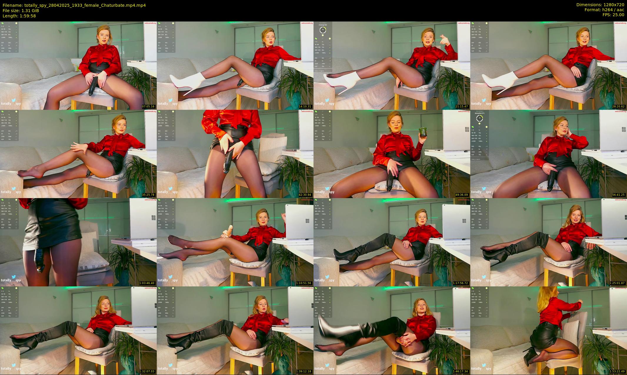 totally_spy — 120 minute Chaturbate female cam show recording, 720p, Apr 28, 2025