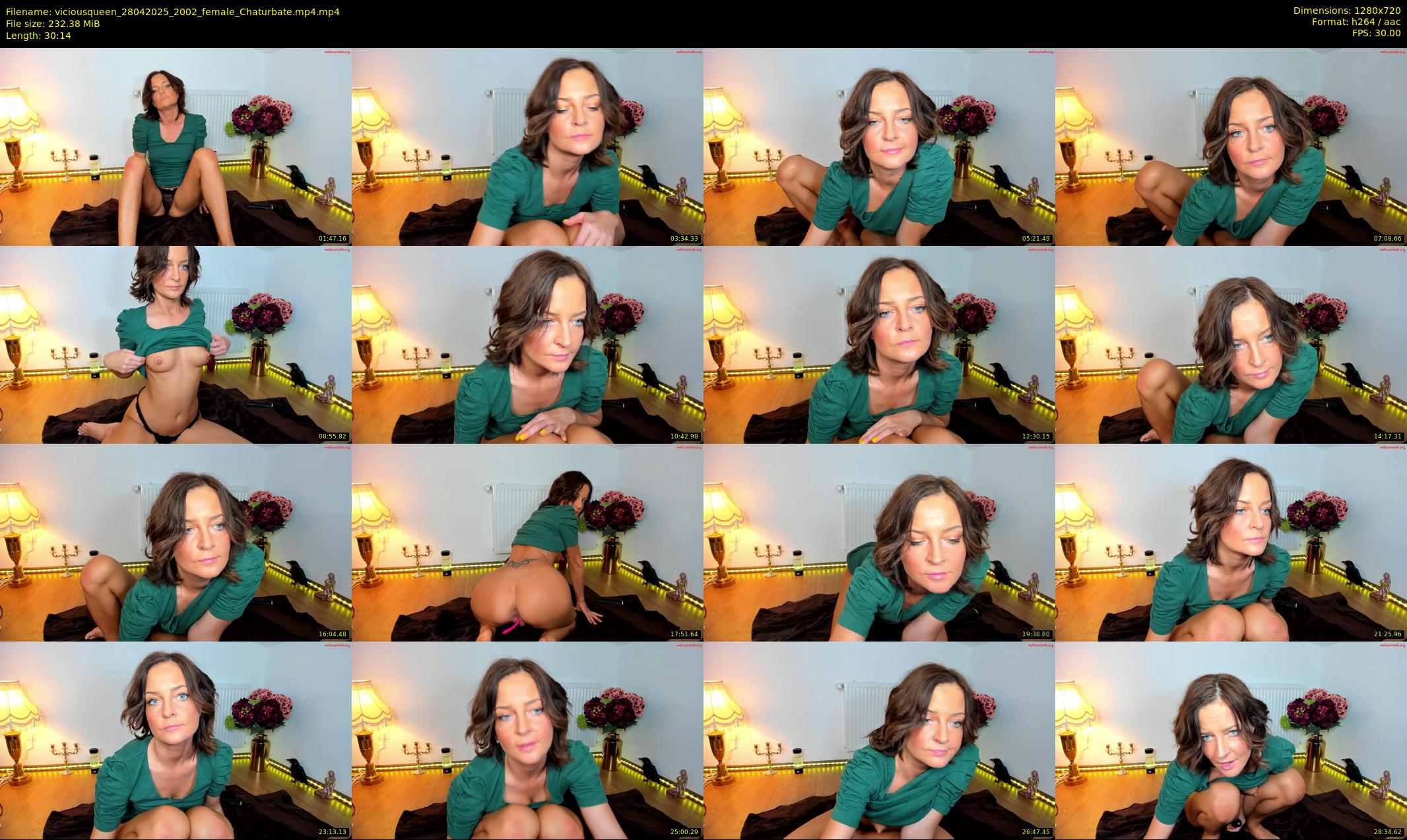 viciousqueen — 31 minute Chaturbate female cam show recording, 720p, Apr 28, 2025
