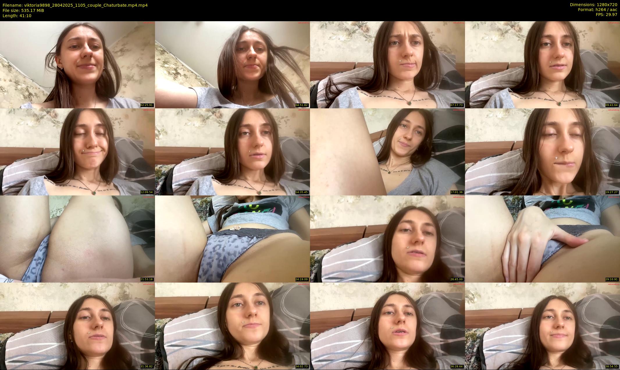 viktoria9898 — 42 minute Chaturbate couple cam show recording, 720p, Apr 28, 2025