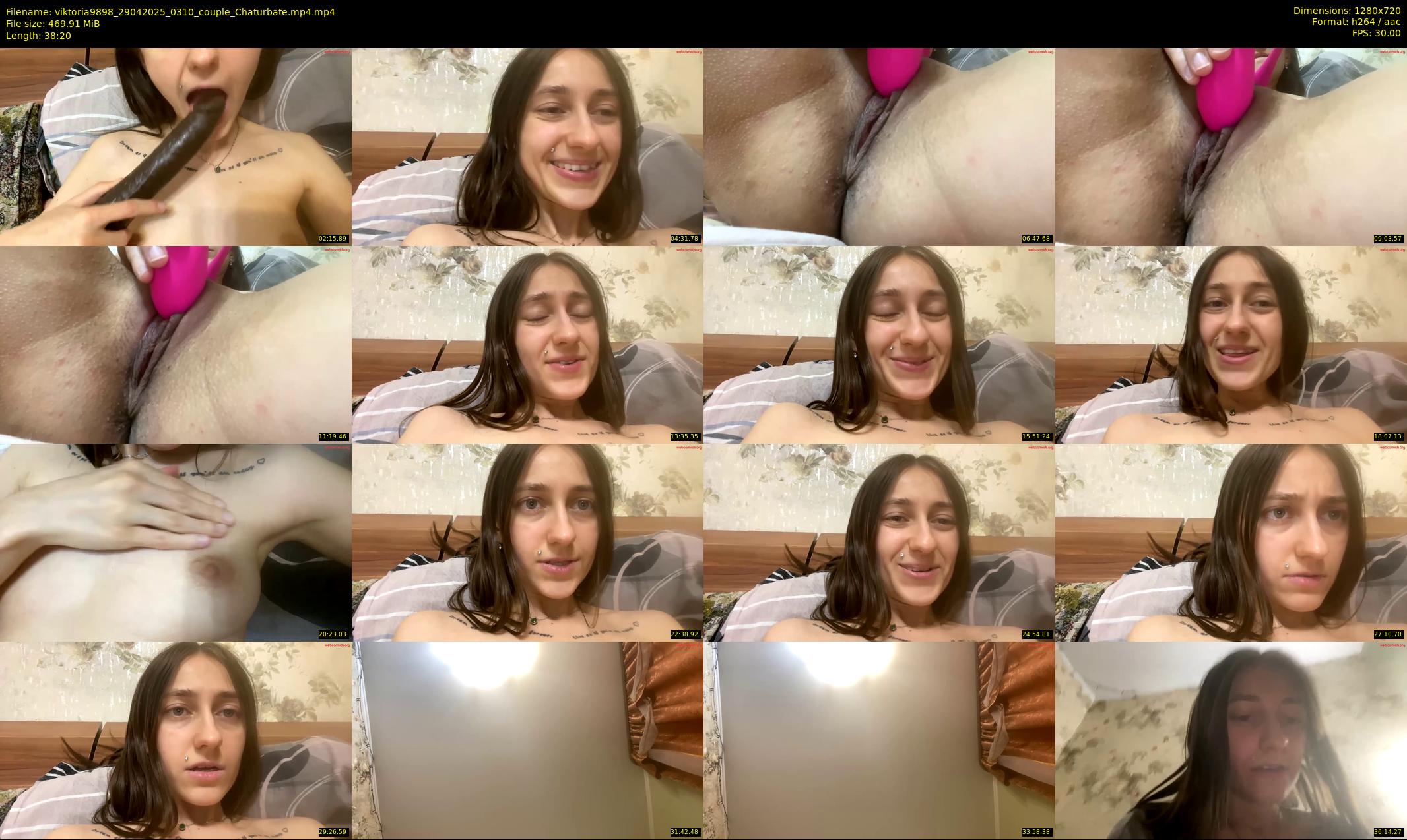 viktoria9898 — 39 minute Chaturbate couple cam show recording, 720p, Apr 29, 2025