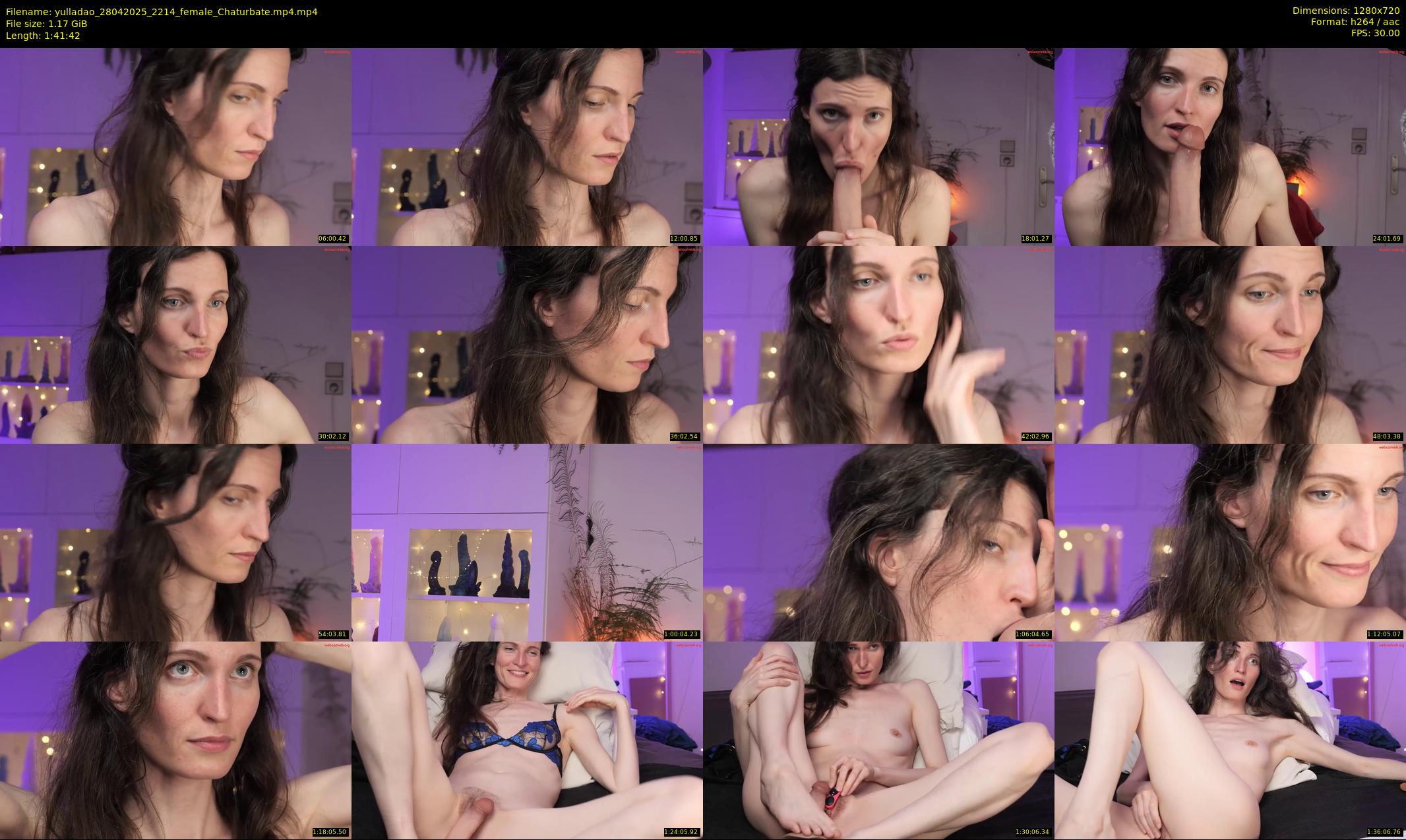 yulladao — 102 minute Chaturbate female cam show recording, 720p, Apr 28, 2025