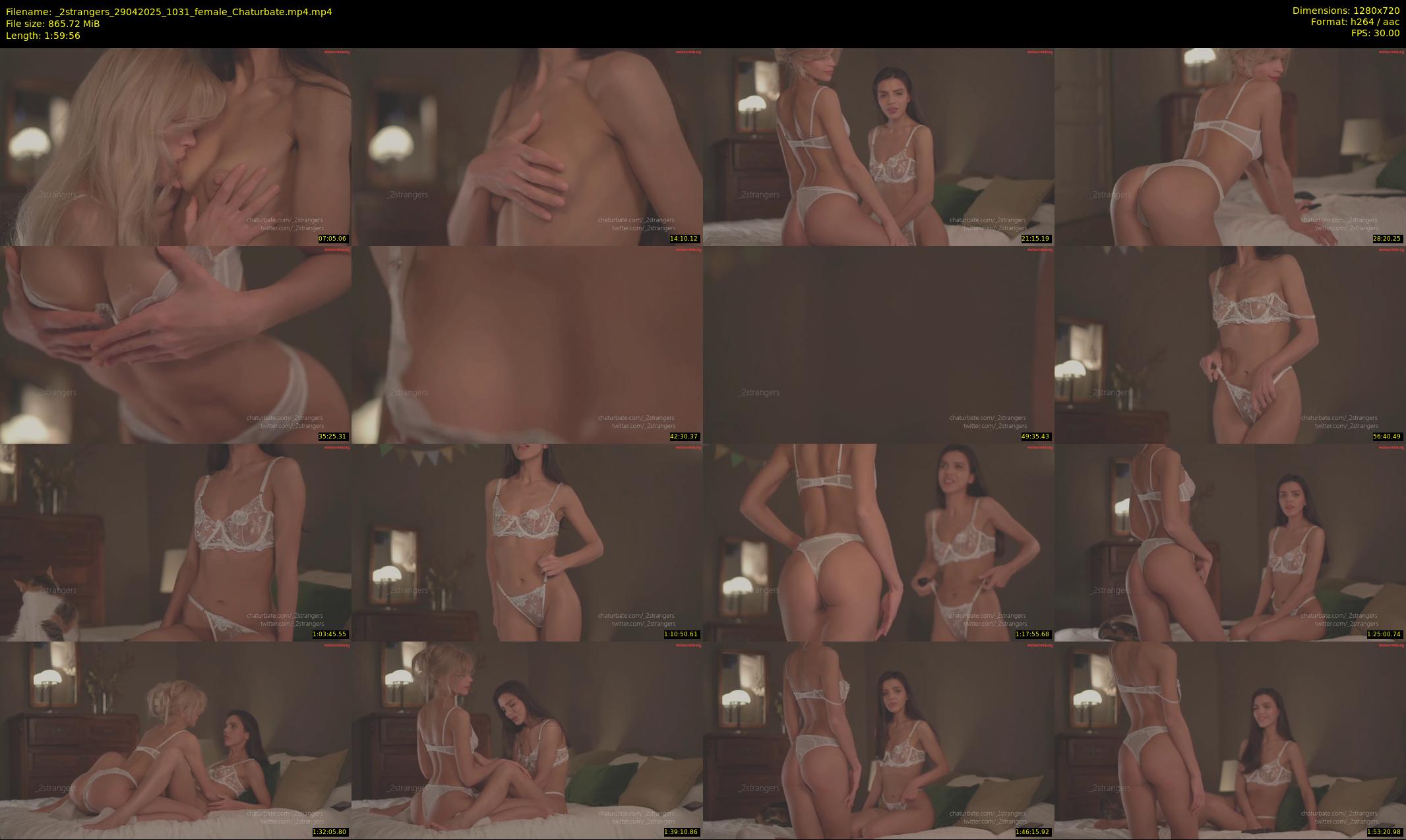 _2strangers — 120 minute Chaturbate couple cam show recording, 720p, Apr 29, 2025
