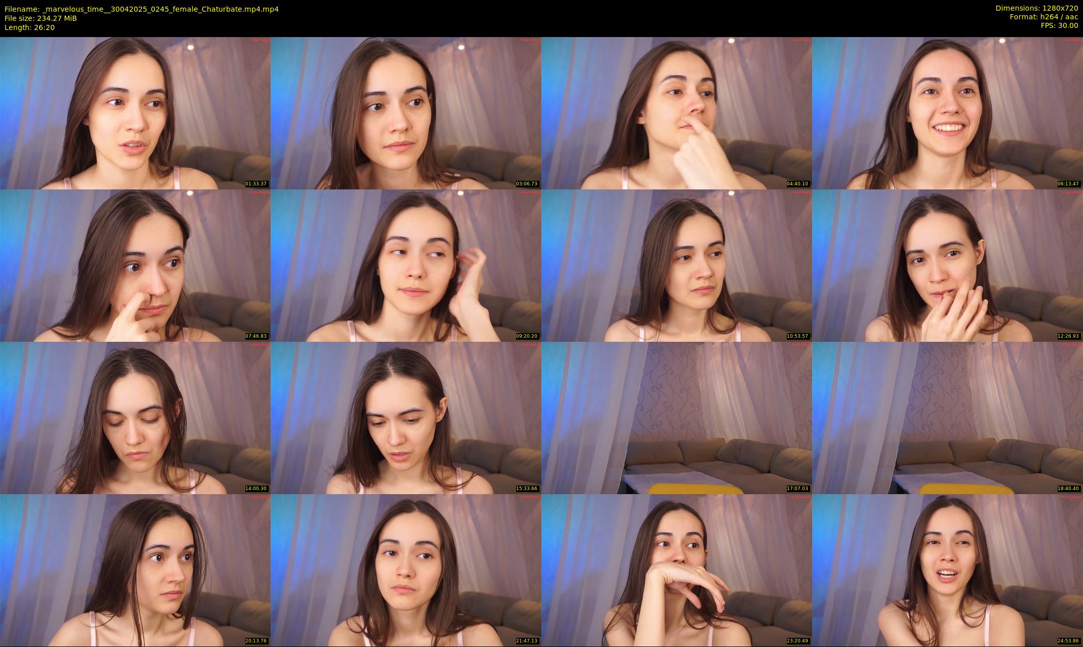 _marvelous_time_ — 27 minute Chaturbate female cam show recording, 720p, Apr 30, 2025