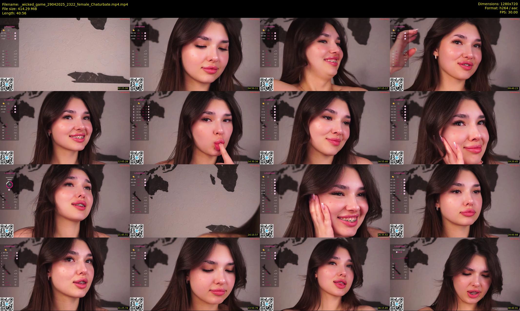 _wicked_game — 41 minute Chaturbate female cam show recording, 720p, Apr 29, 2025
