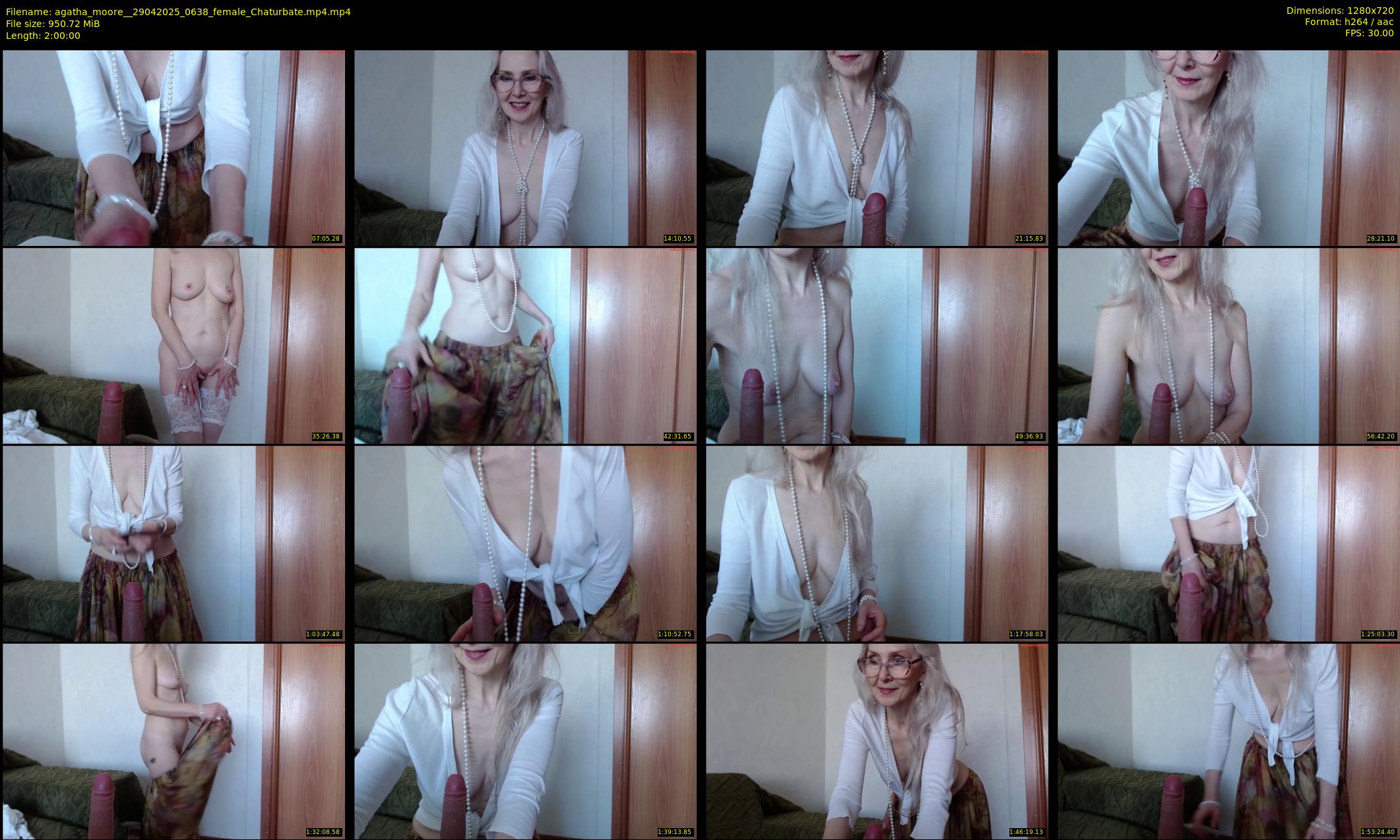 agatha_moore_ — 120 minute Chaturbate female cam show recording, 720p, Apr 29, 2025
