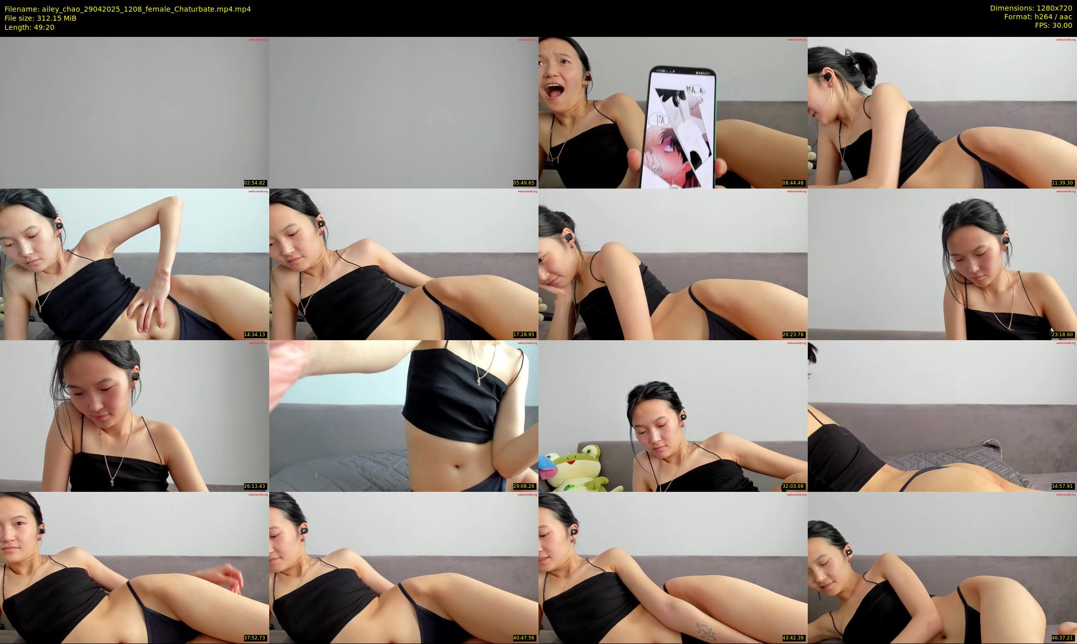 ailey_chao — 50 minute Chaturbate female cam show recording, 720p, Apr 29, 2025