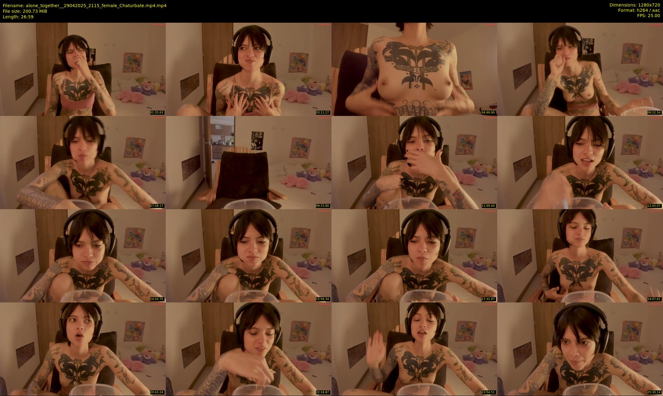 alone_together_ — 27 minute Chaturbate female cam show recording, 720p, Apr 29, 2025
