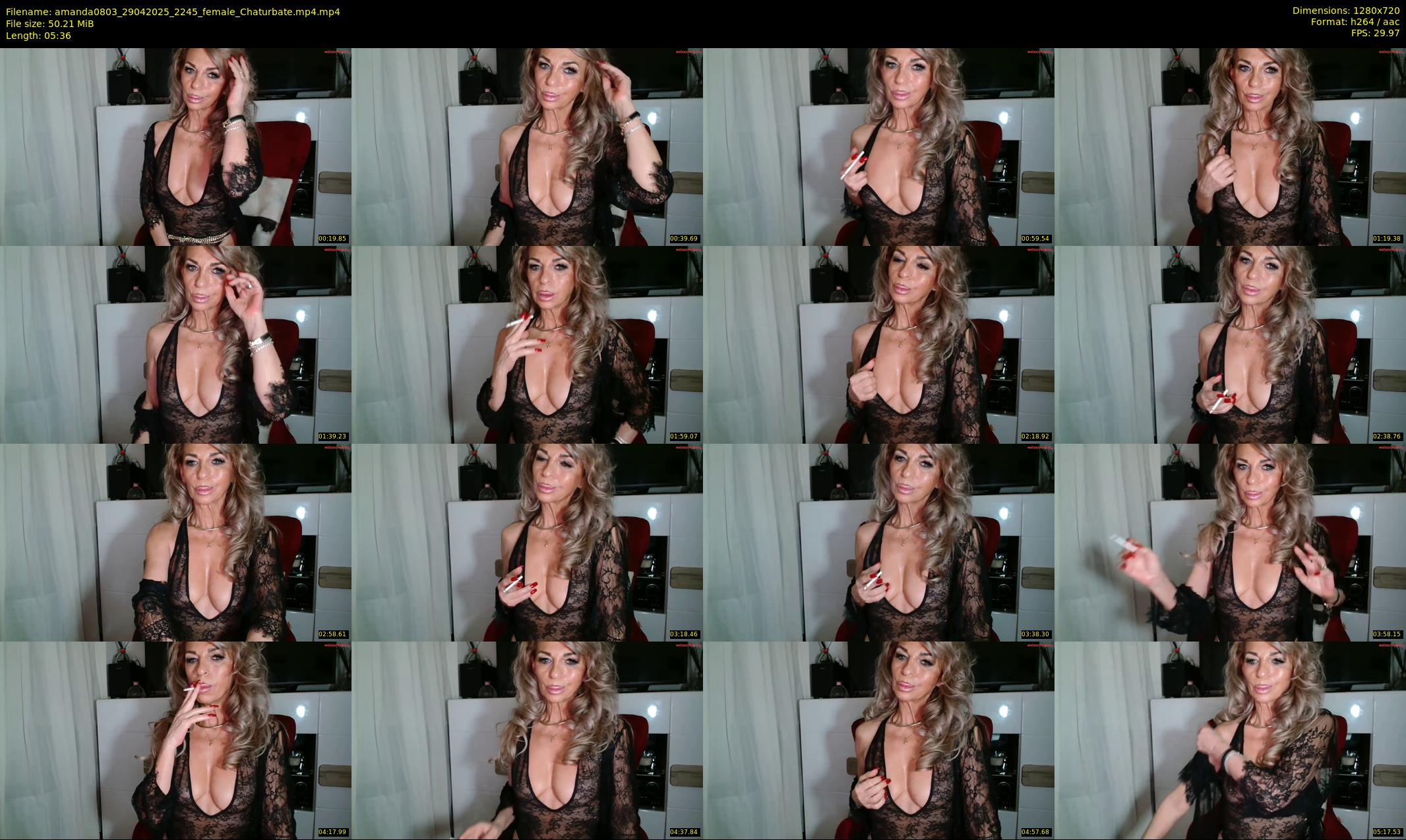 amanda0803 — 6 minute Chaturbate female cam show recording, 720p, Apr 29, 2025