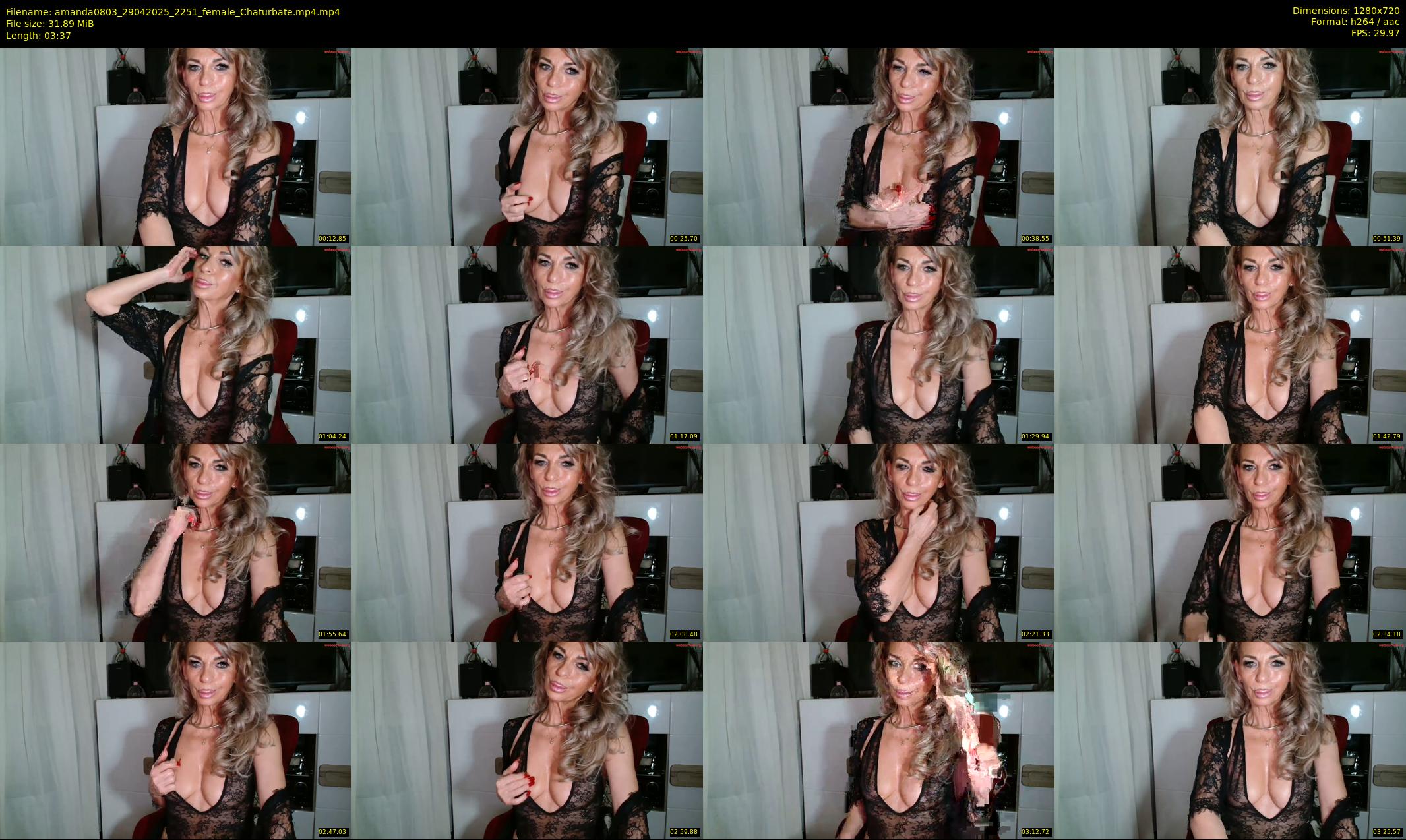 amanda0803 — 4 minute Chaturbate female cam show recording, 720p, Apr 29, 2025