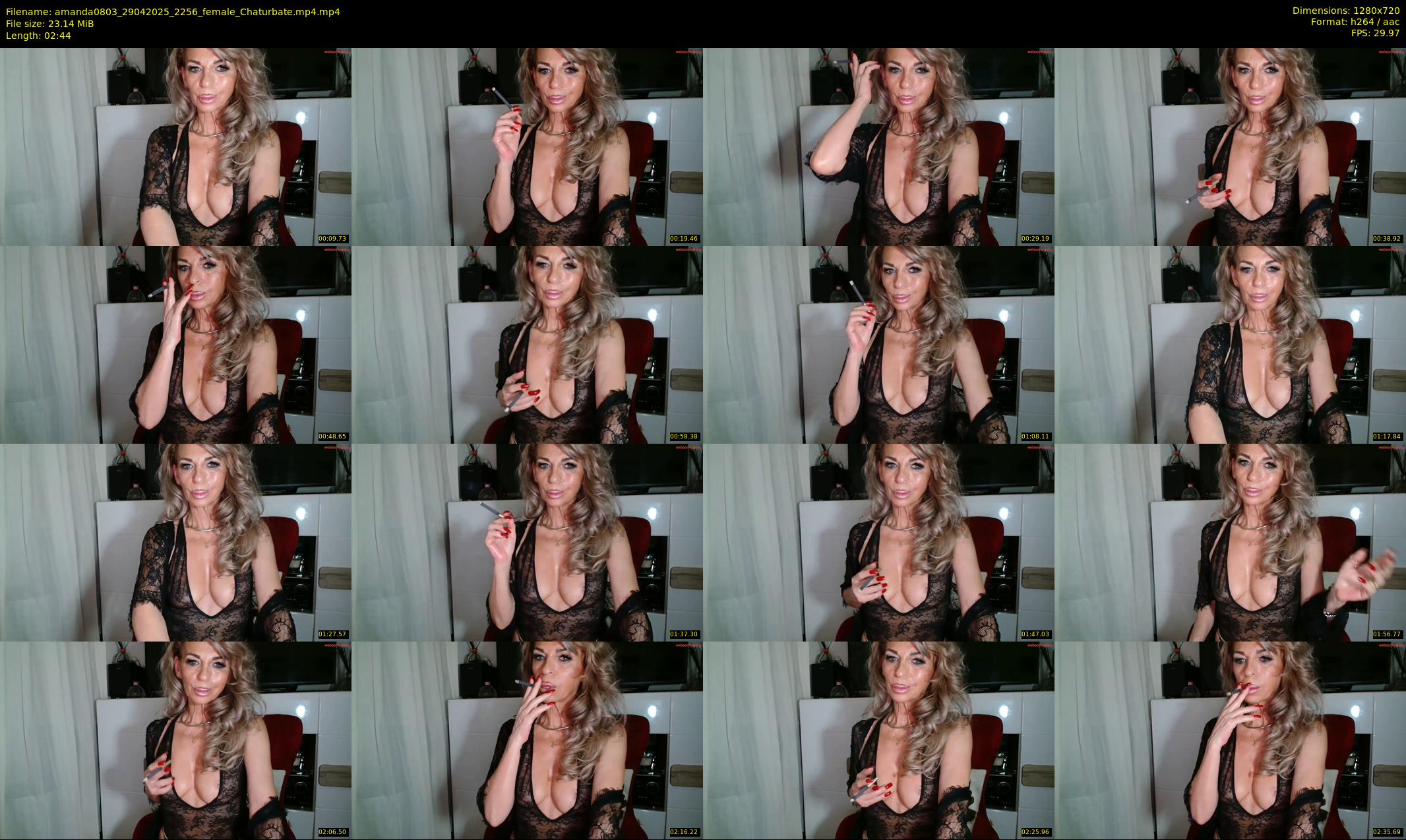amanda0803 — 3 minute Chaturbate female cam show recording, 720p, Apr 29, 2025