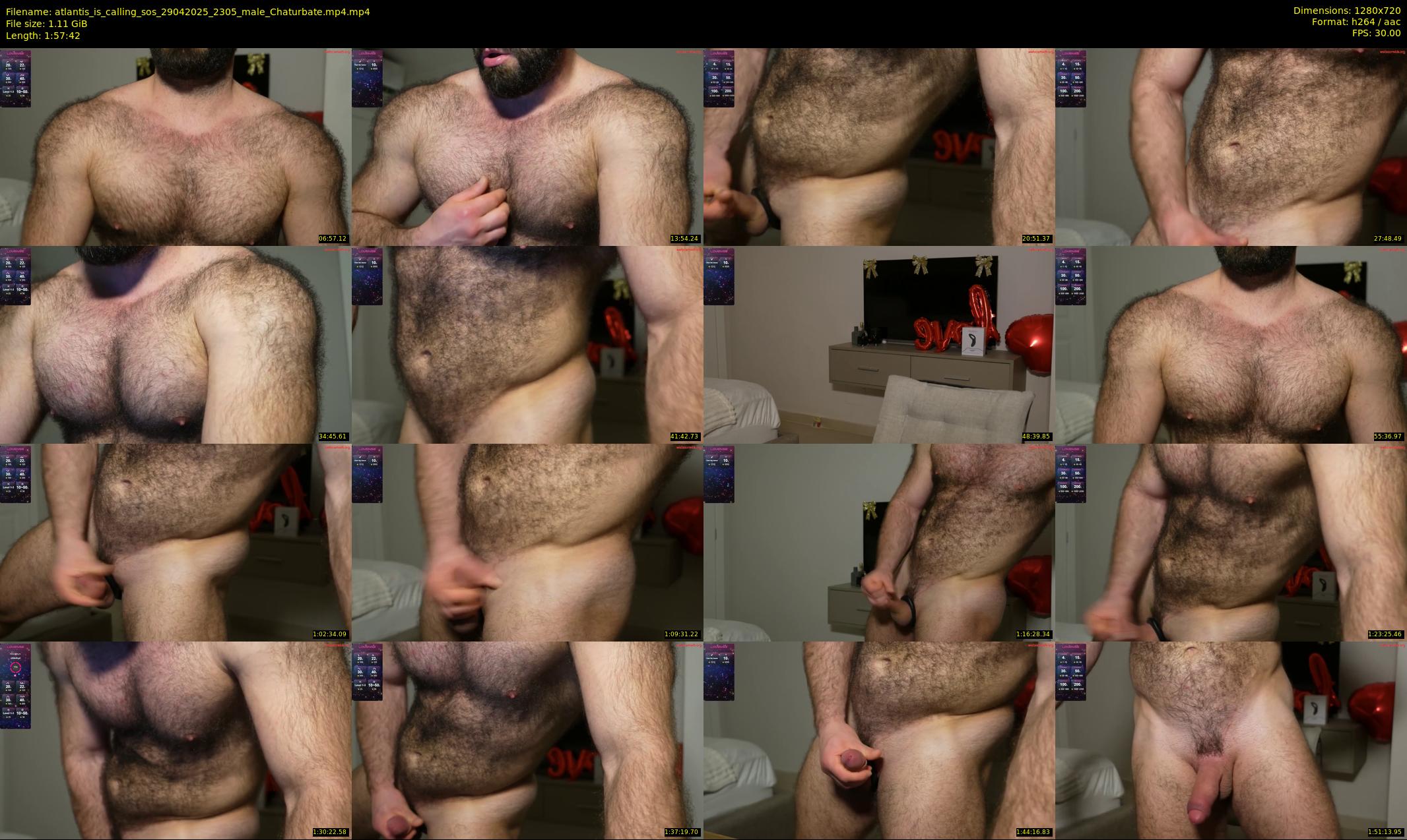 atlantis_is_calling_sos — 118 minute Chaturbate male cam show recording, 720p, Apr 29, 2025