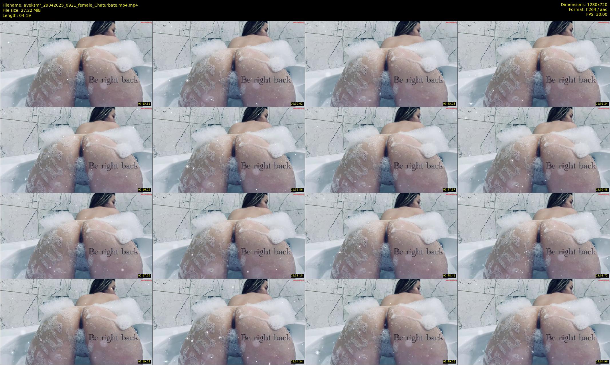 aveksmr — 5 minute Chaturbate couple cam show recording, 720p, Apr 29, 2025