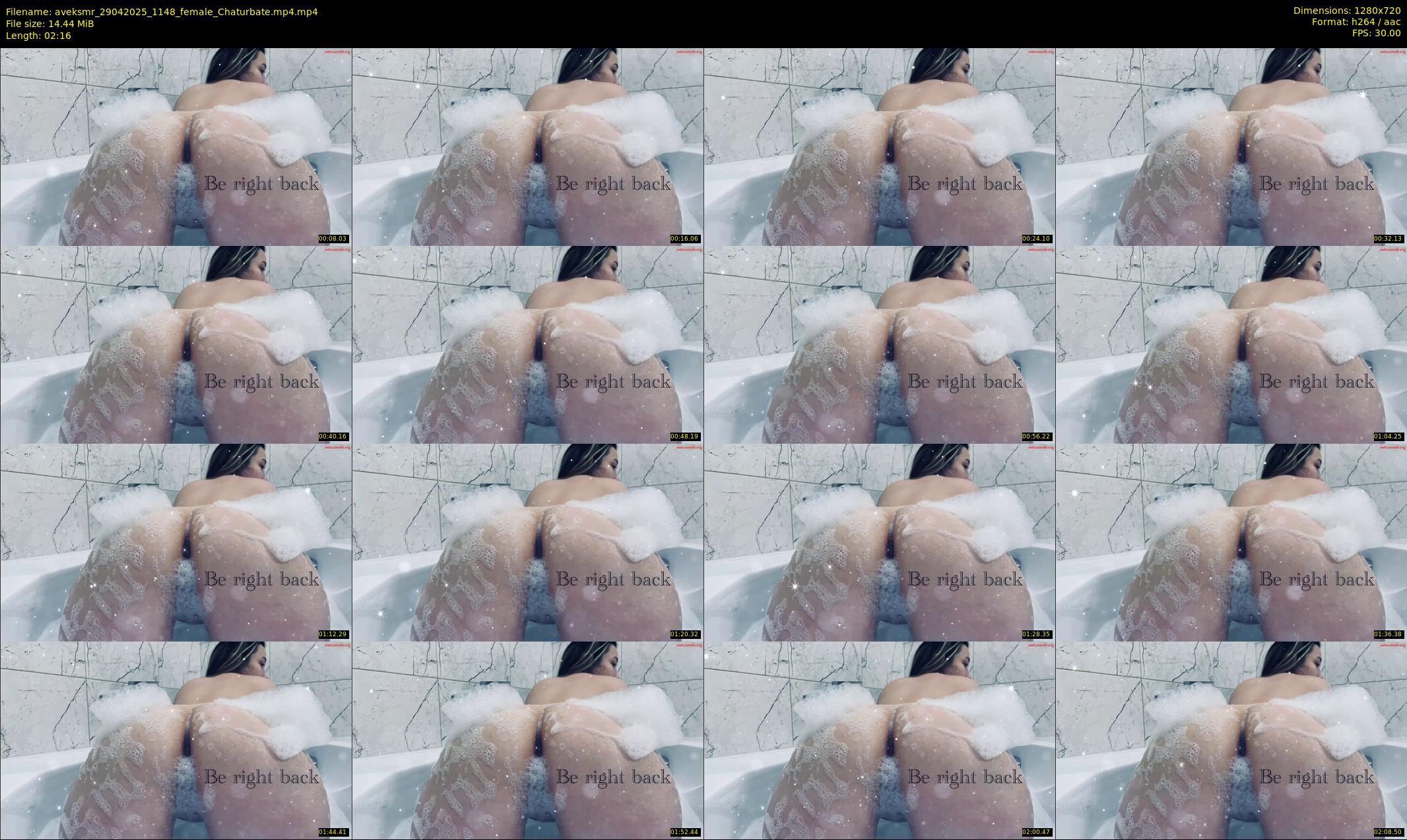aveksmr — 3 minute Chaturbate couple cam show recording, 720p, Apr 29, 2025