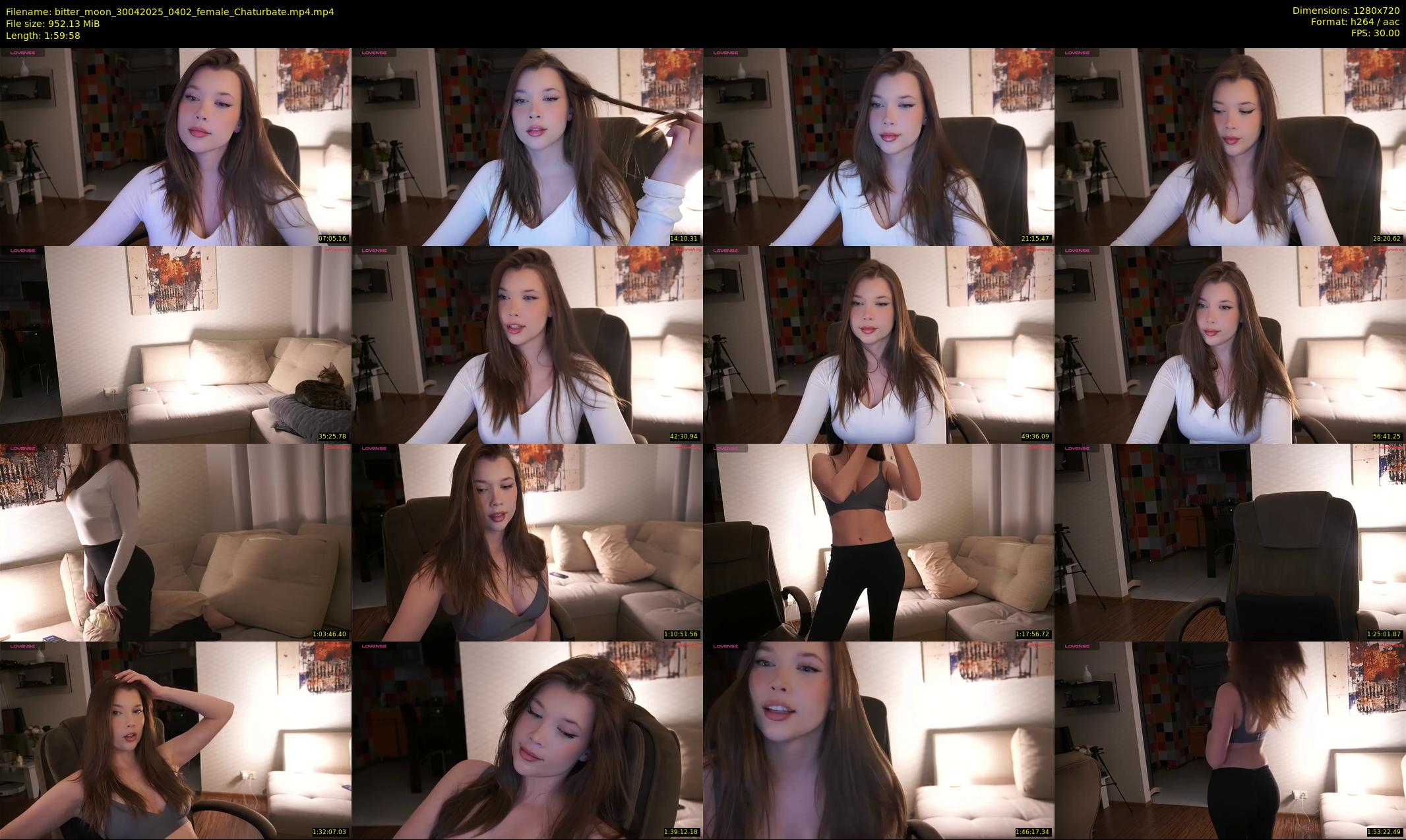 bitter_moon — 120 minute Chaturbate female cam show recording, 720p, Apr 30, 2025