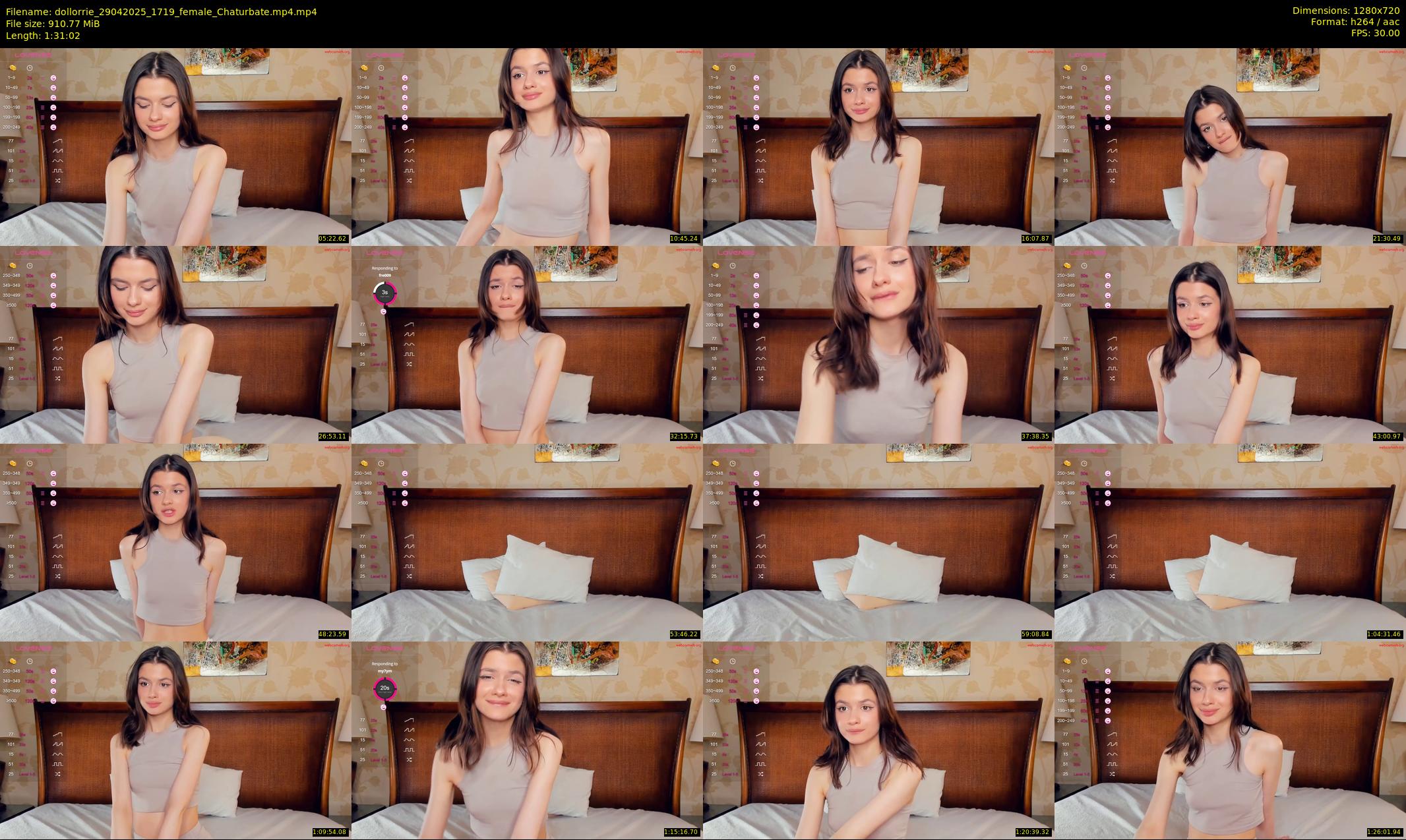 dollorrie — 92 minute Chaturbate couple cam show recording, 720p, Apr 29, 2025