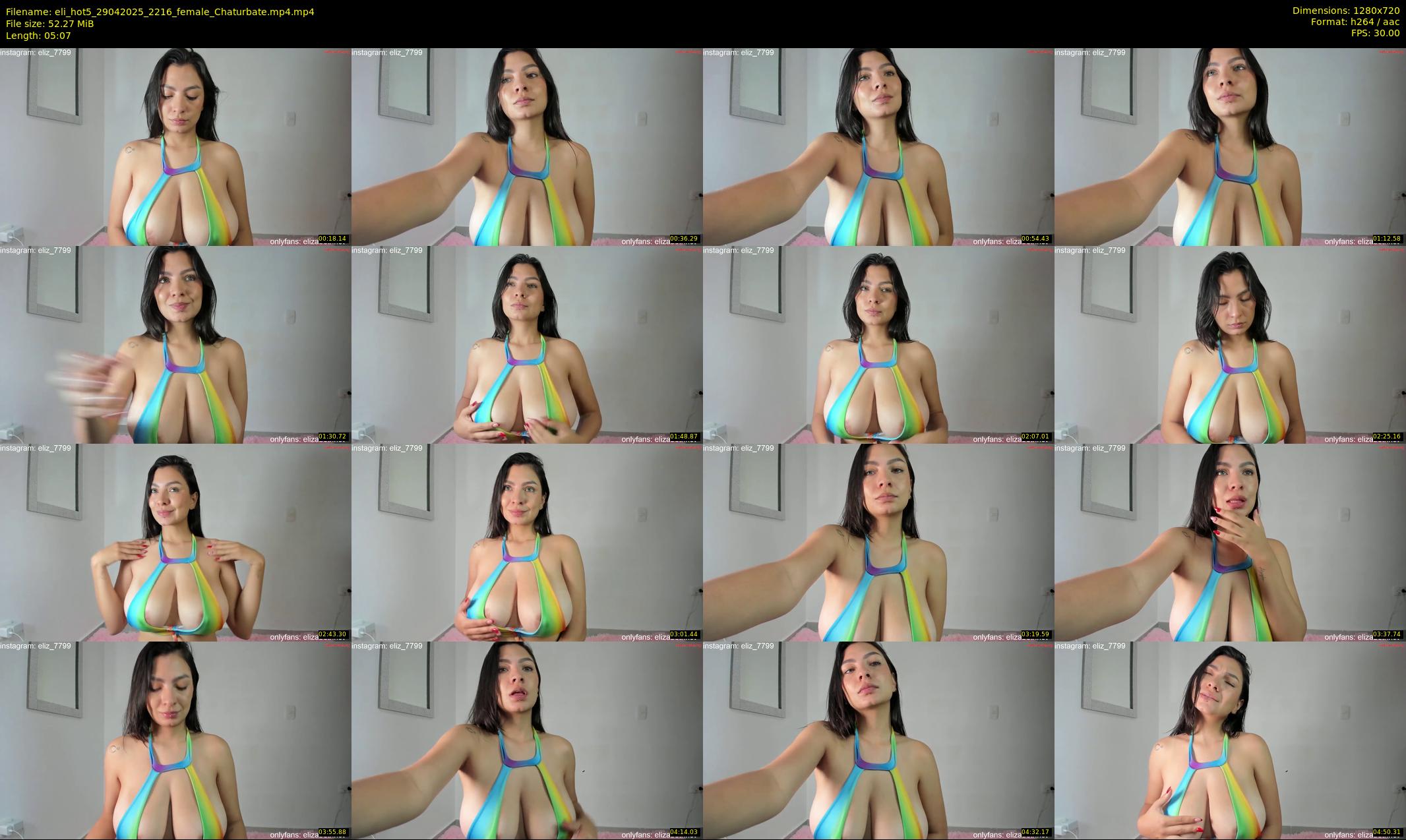 eli_hot5 — 6 minute Chaturbate female cam show recording, 720p, Apr 29, 2025