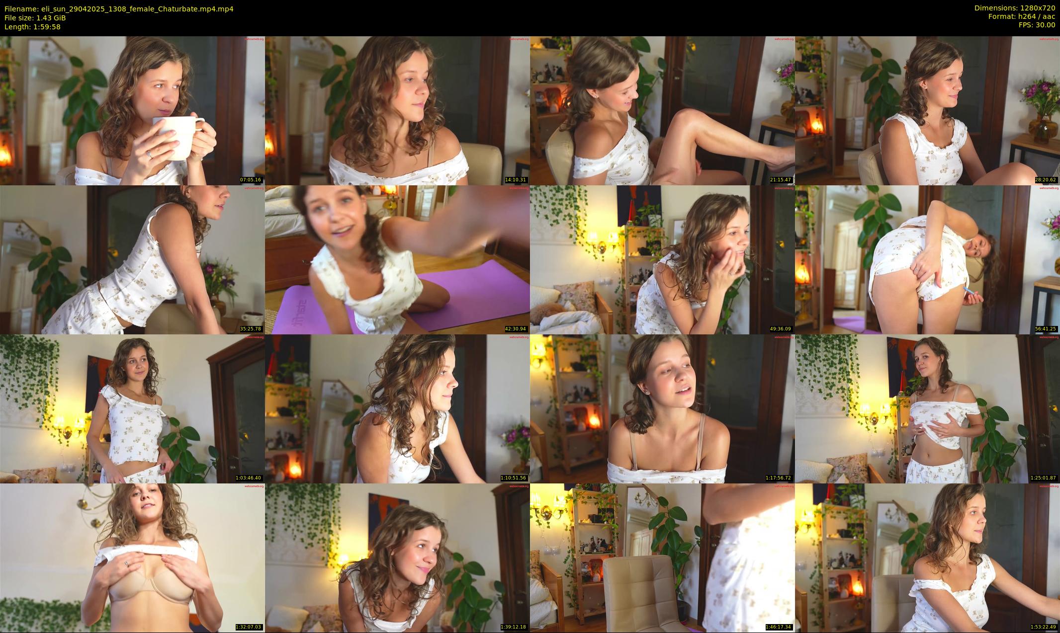 eli_sun — 120 minute Chaturbate female cam show recording, 720p, Apr 29, 2025
