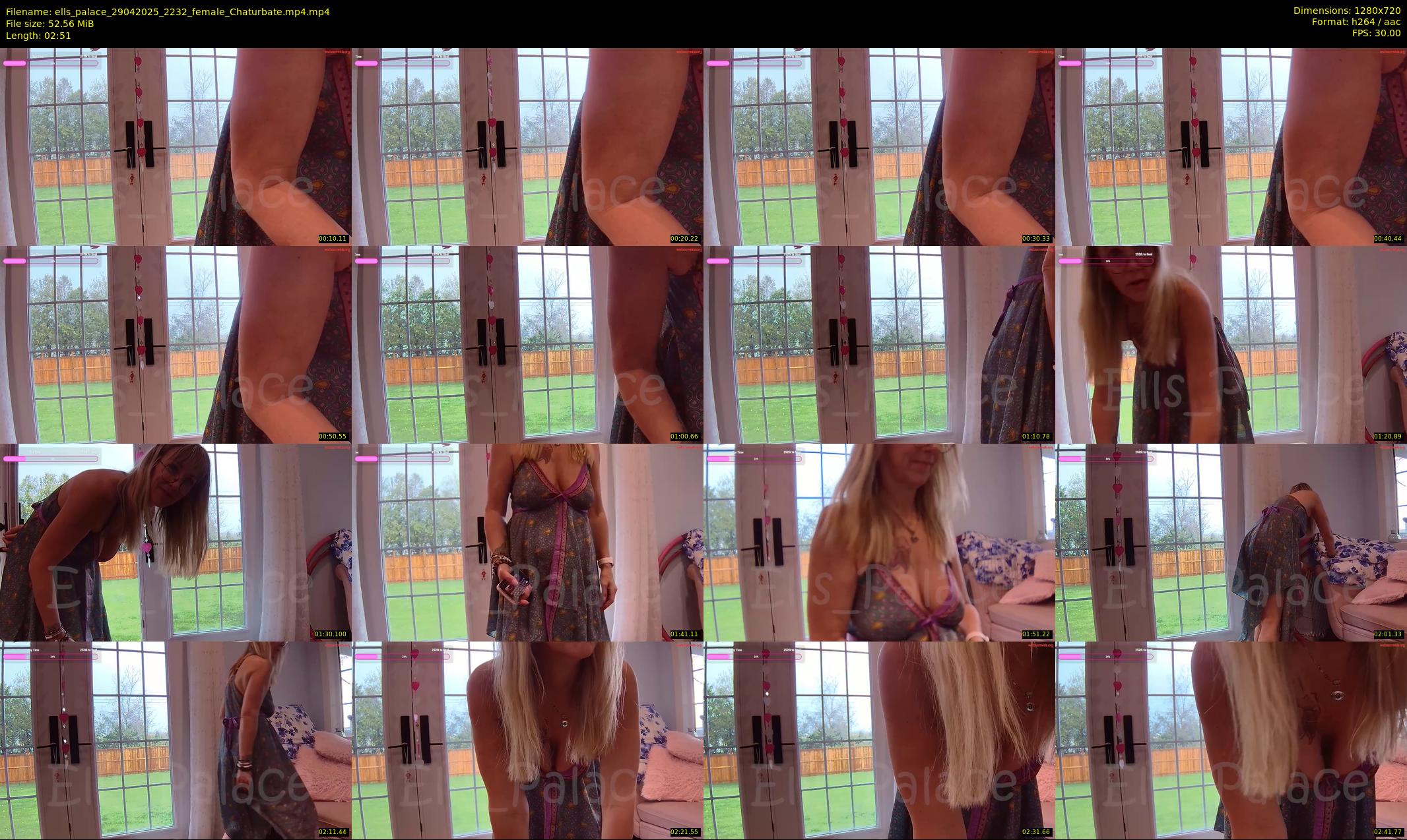 ells_palace — 3 minute Chaturbate female cam show recording, 720p, Apr 29, 2025