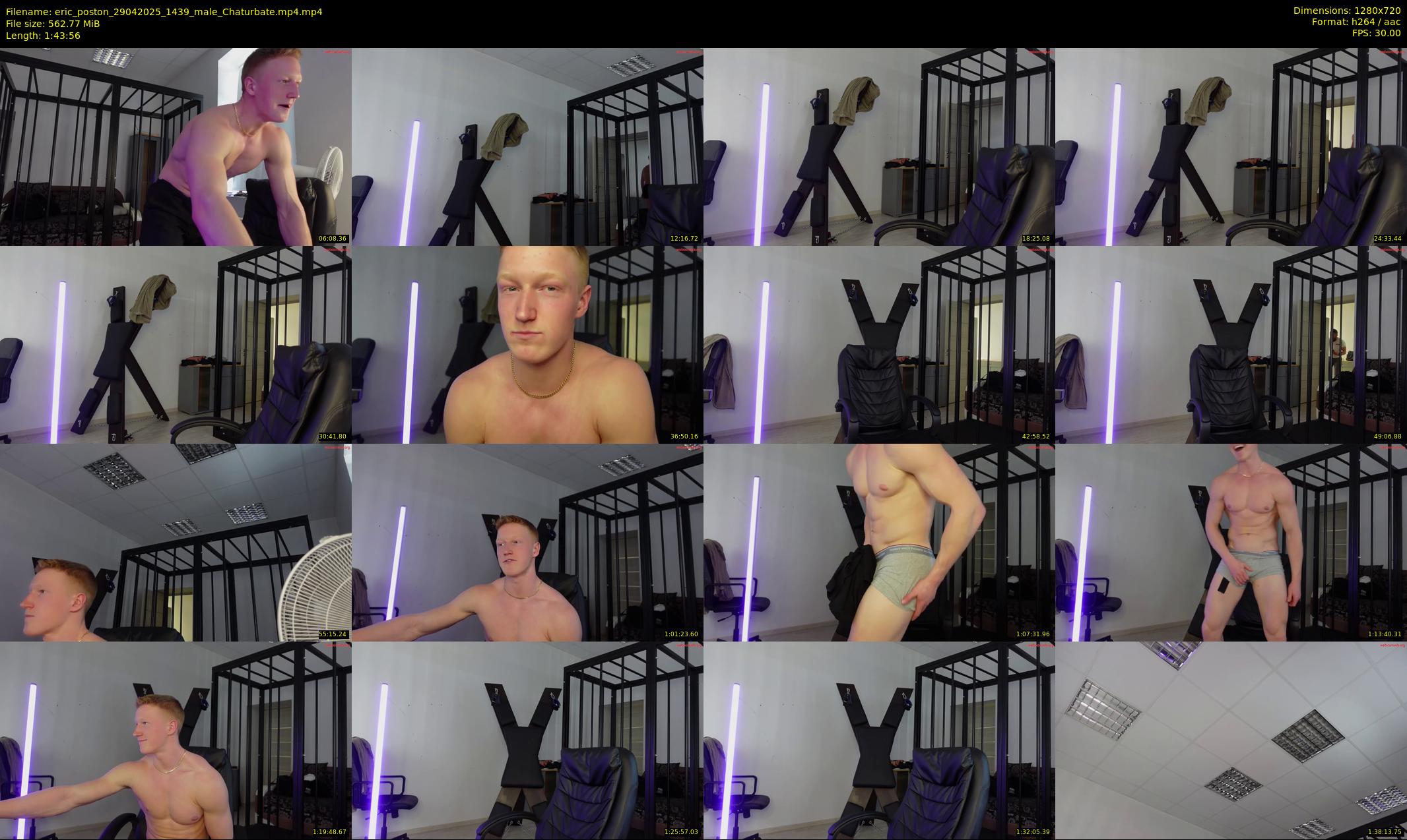 eric_poston — 104 minute Chaturbate male cam show recording, 720p, Apr 29, 2025