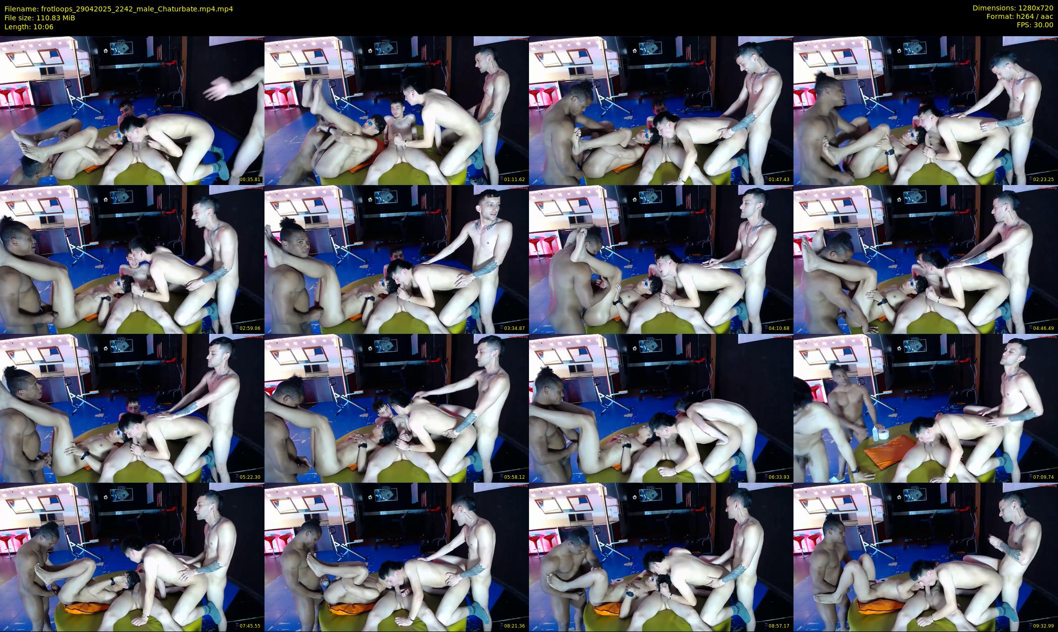 frotloops — 11 minute Chaturbate male cam show recording, 720p, Apr 29, 2025
