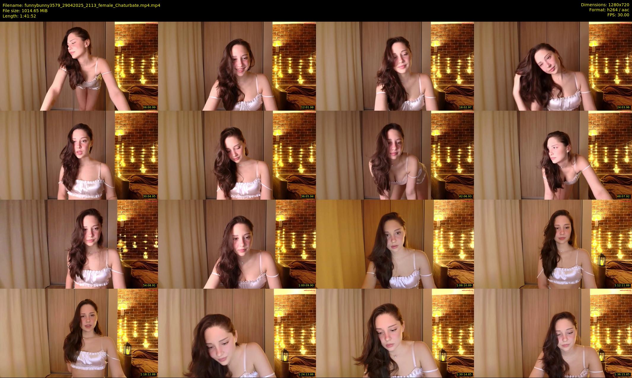 funnybunny3579 — 102 minute Chaturbate female cam show recording, 720p, Apr 29, 2025