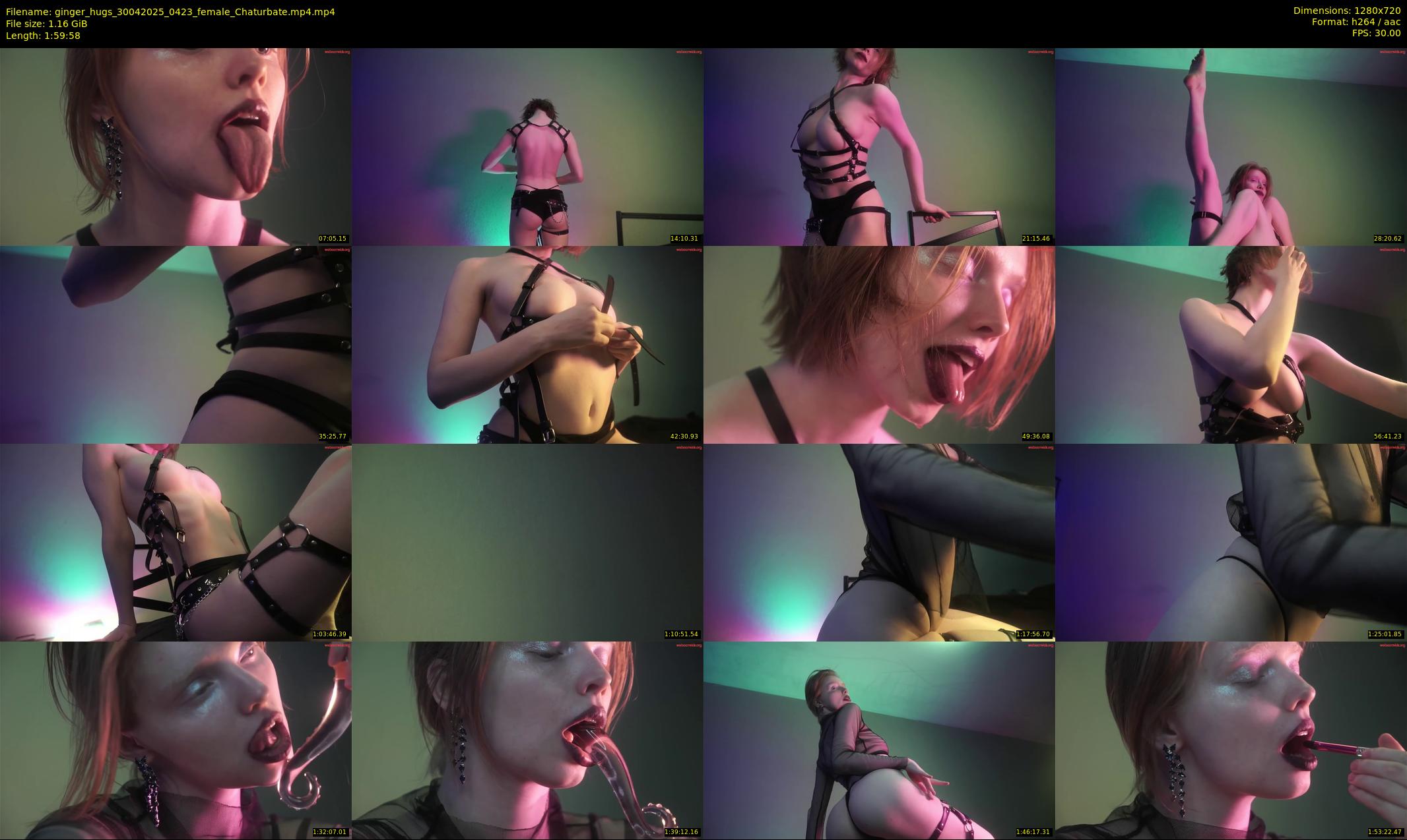 ginger_hugs — 120 minute Chaturbate female cam show recording, 720p, Apr 30, 2025