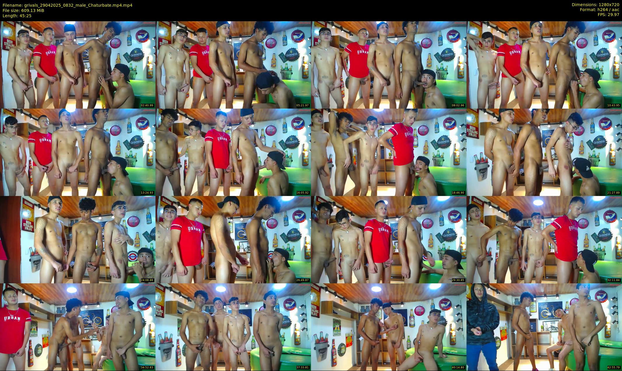 grivals — 46 minute Chaturbate male cam show recording, 720p, Apr 29, 2025