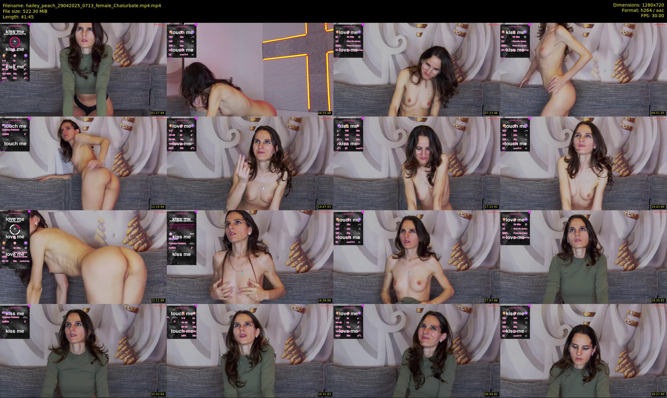 hailey_peach — 42 minute Chaturbate female cam show recording, 720p, Apr 29, 2025