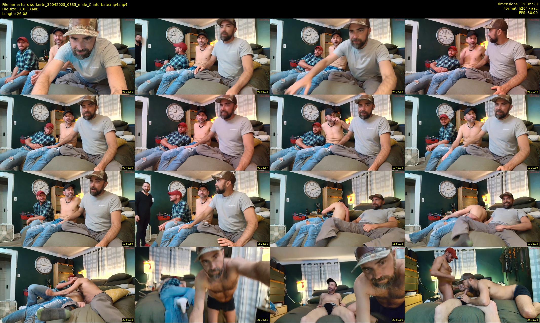 hardworkertn — 27 minute Chaturbate male cam show recording, 720p, Apr 30, 2025