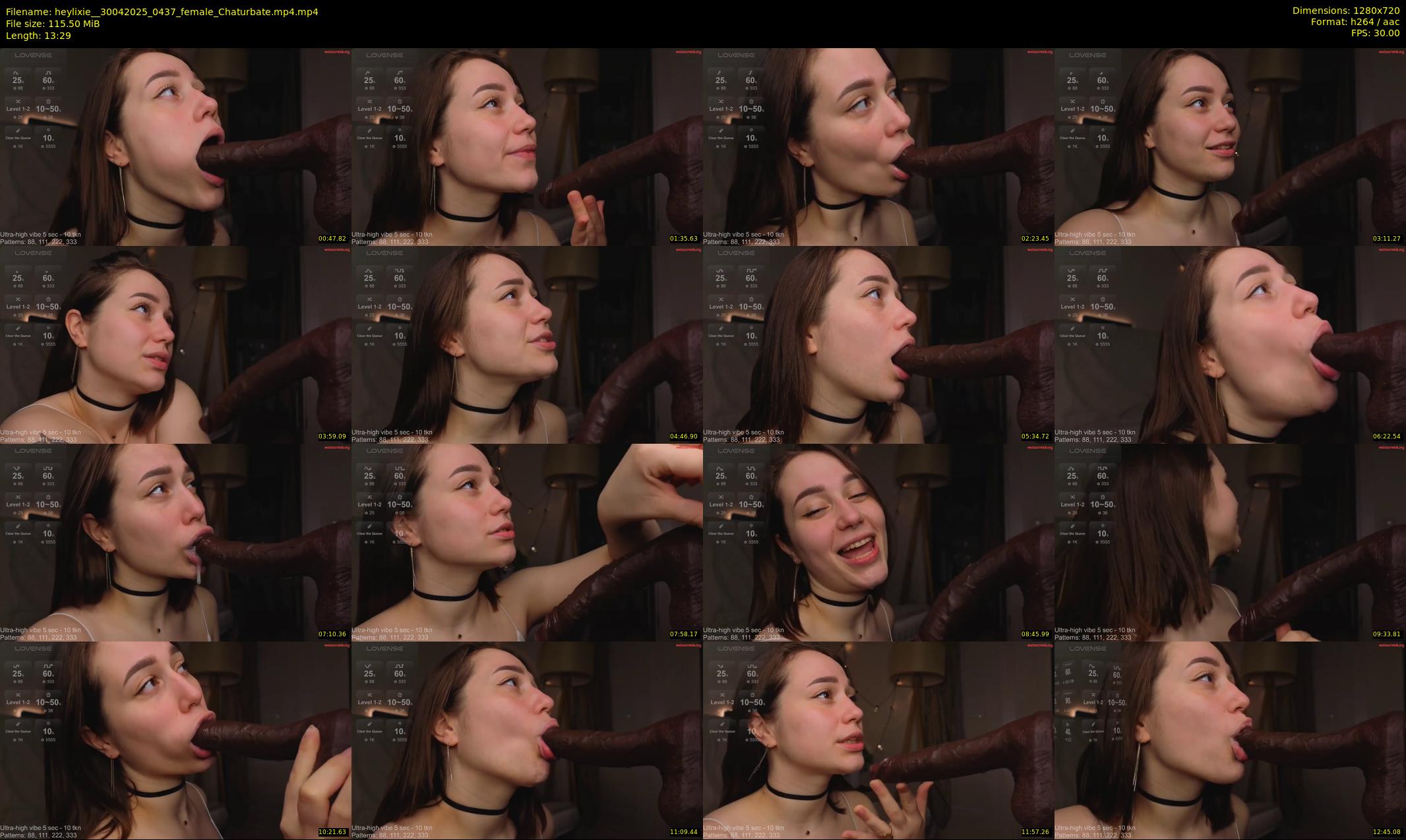 heylixie_ — 14 minute Chaturbate female cam show recording, 720p, Apr 30, 2025