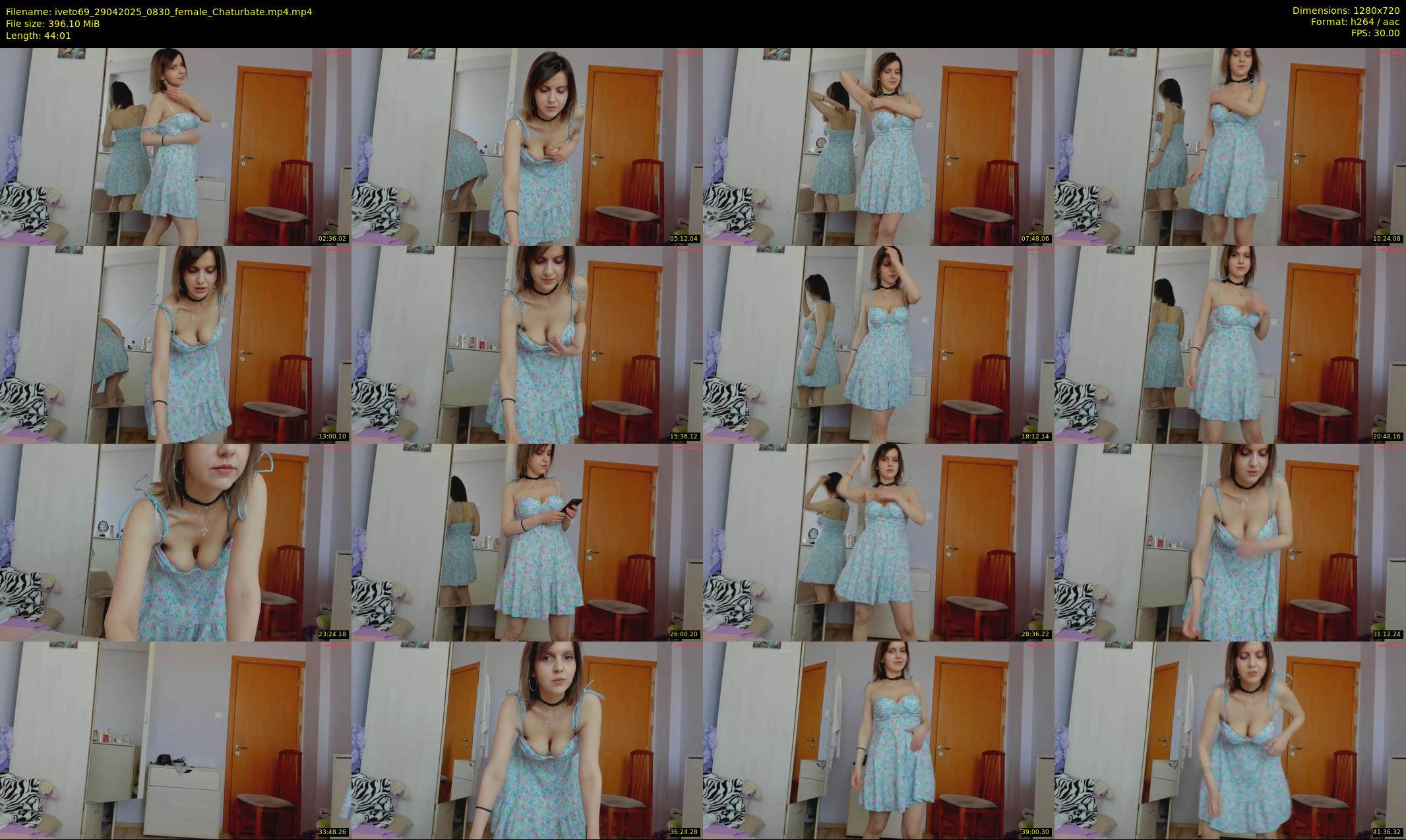 iveto69 — 45 minute Chaturbate female cam show recording, 720p, Apr 29, 2025