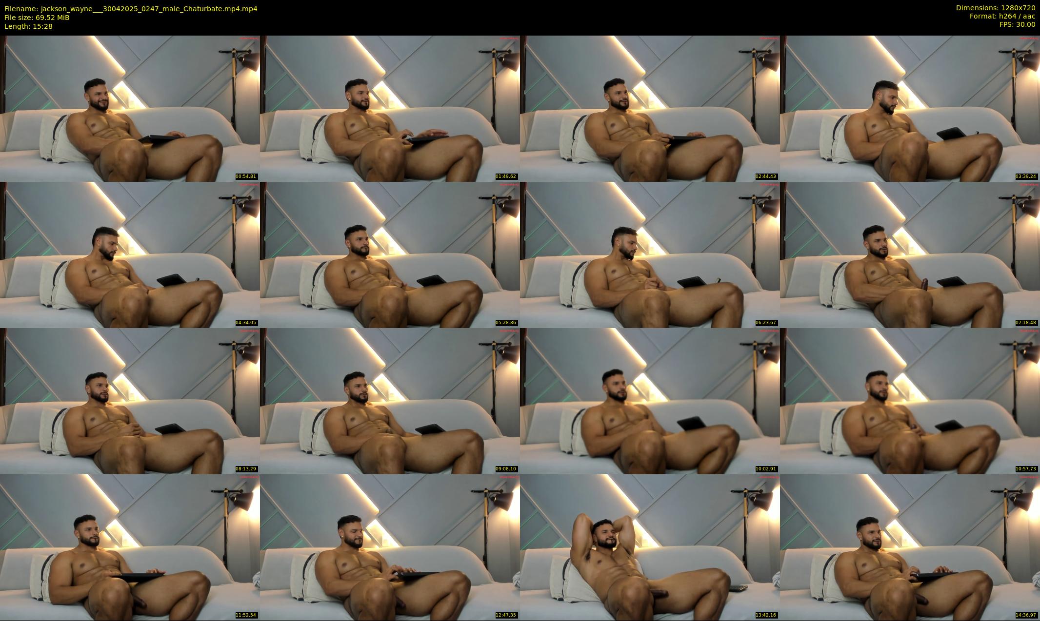 jackson_wayne__ — 16 minute Chaturbate male cam show recording, 720p, Apr 30, 2025