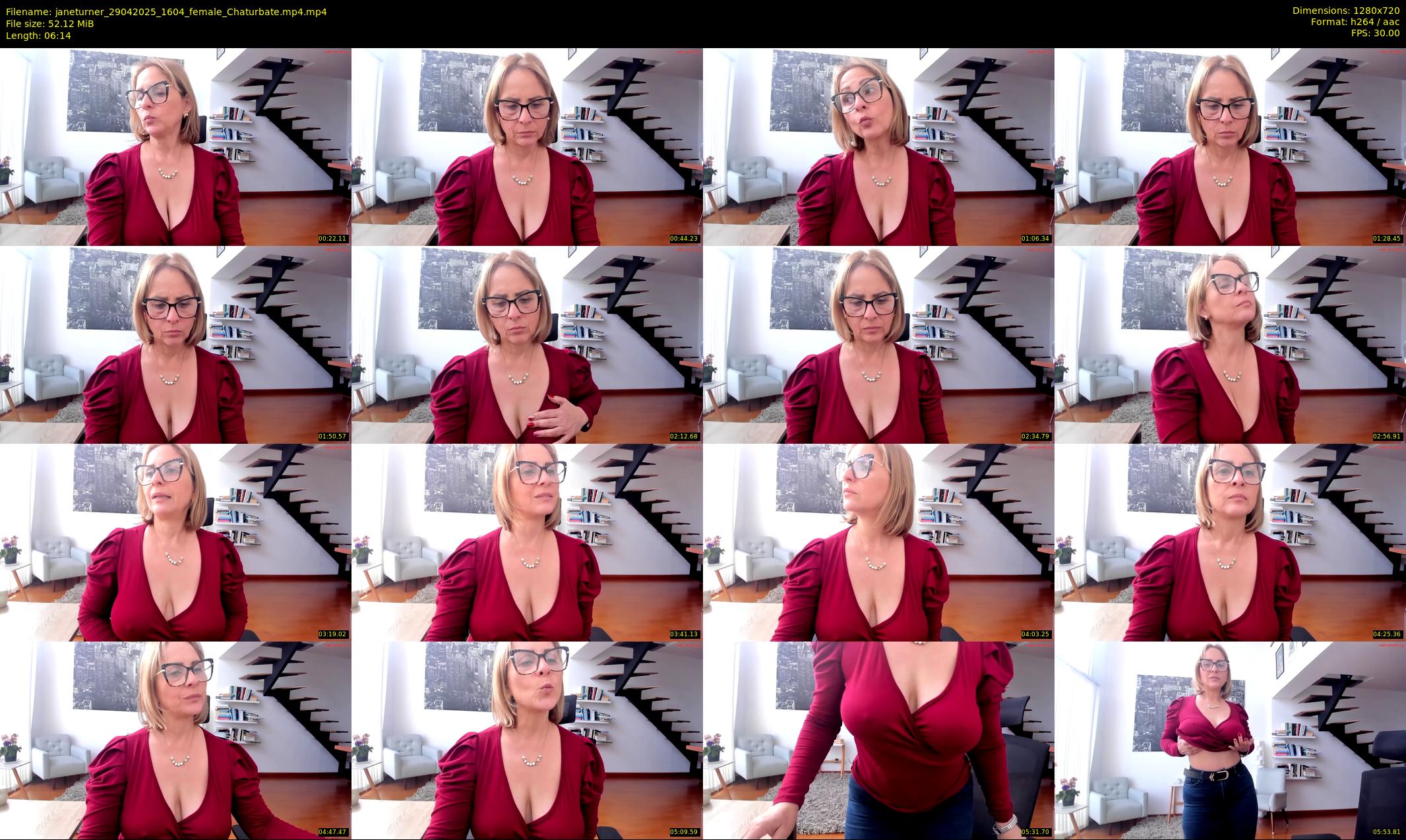 janeturner — 7 minute Chaturbate female cam show recording, 720p, Apr 29, 2025