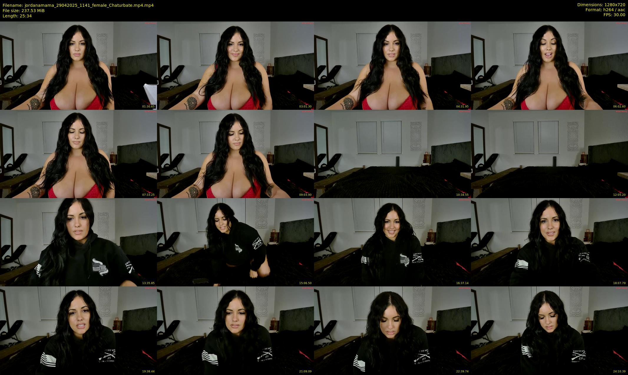 jordanamama — 26 minute Chaturbate couple cam show recording, 720p, Apr 29, 2025