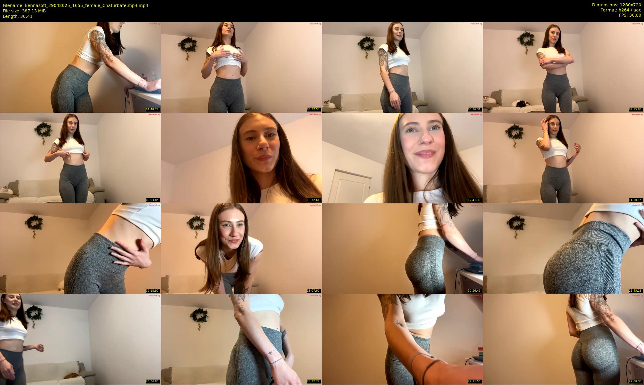 kennasoft — 31 minute Chaturbate female cam show recording, 720p, Apr 29, 2025